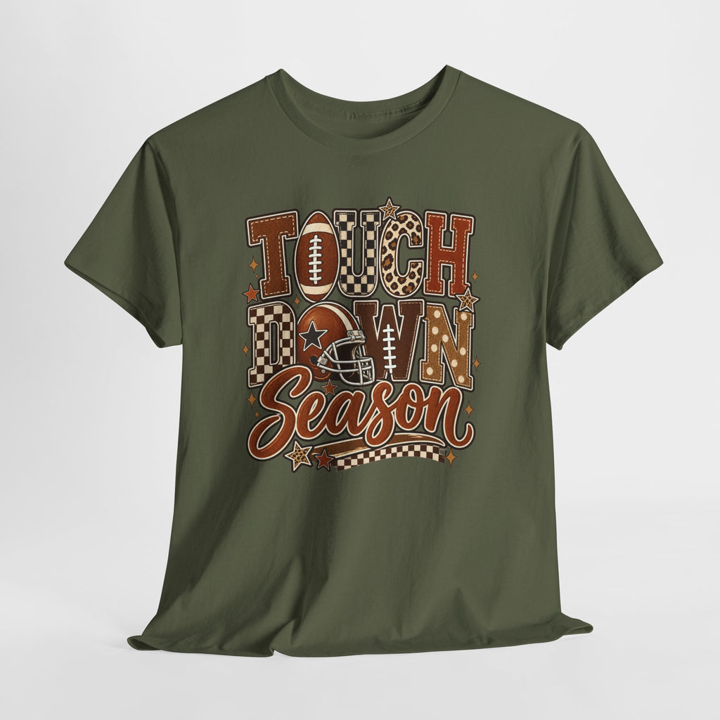 Tough Down Season Football T-Shirt