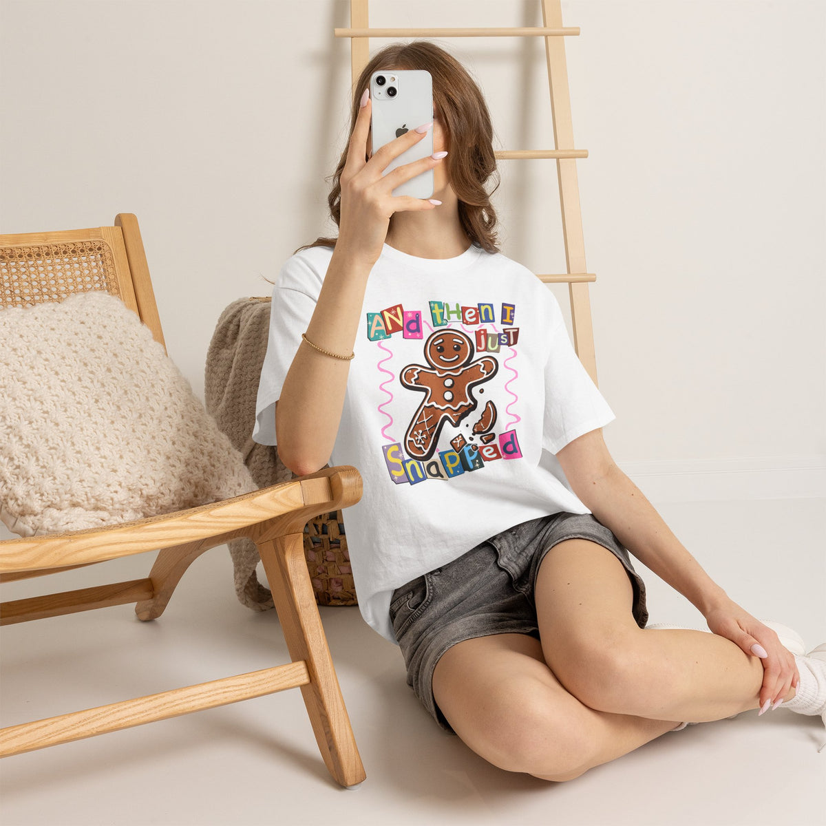Gingerbread “And Then I Just Snapped” T-Shirt