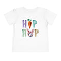 Hip Hop Easter Toddler Tee — Cute Bunny & Carrot Kids Shirt
