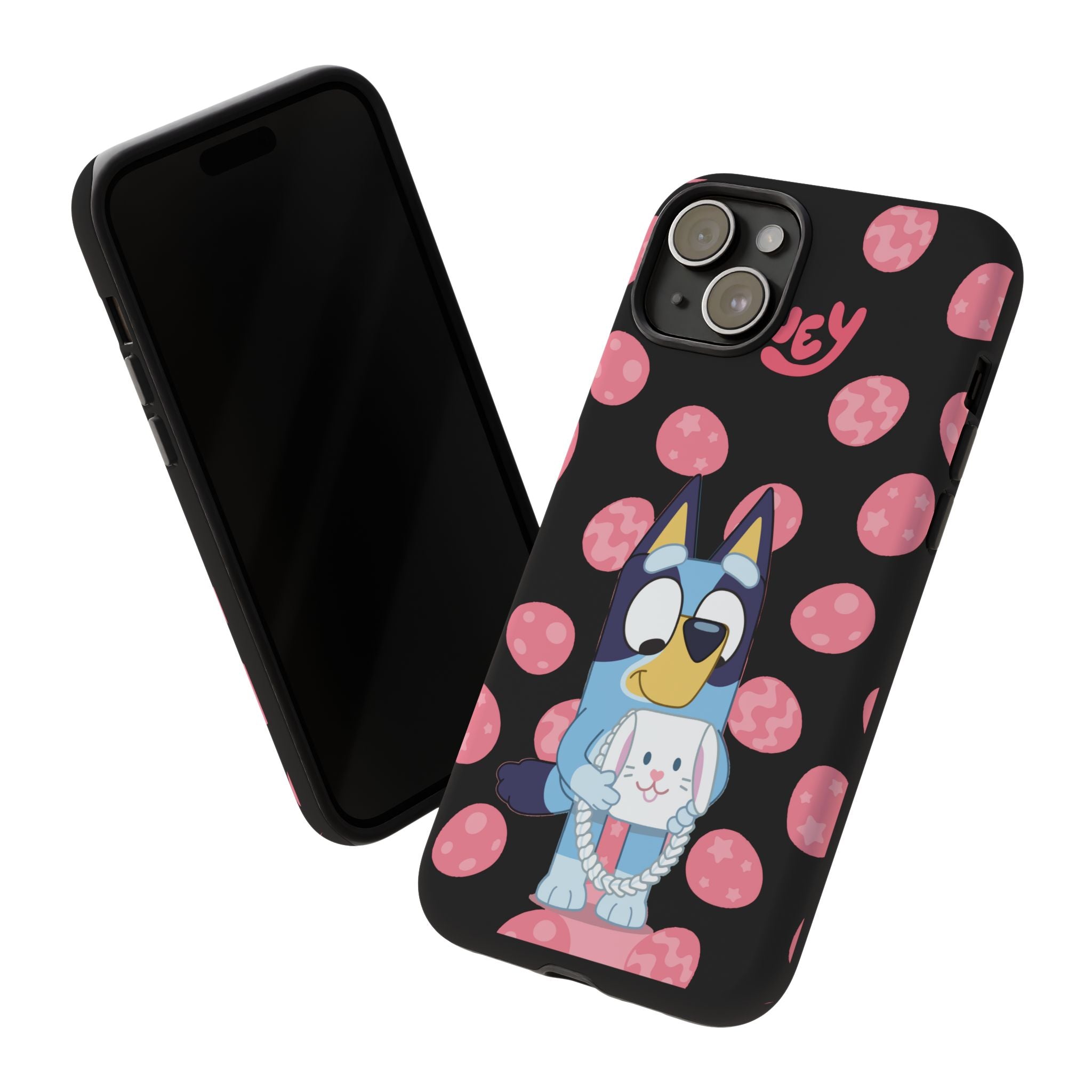 Bluey Holding Bunny phone case | Cute cartoon character phone case