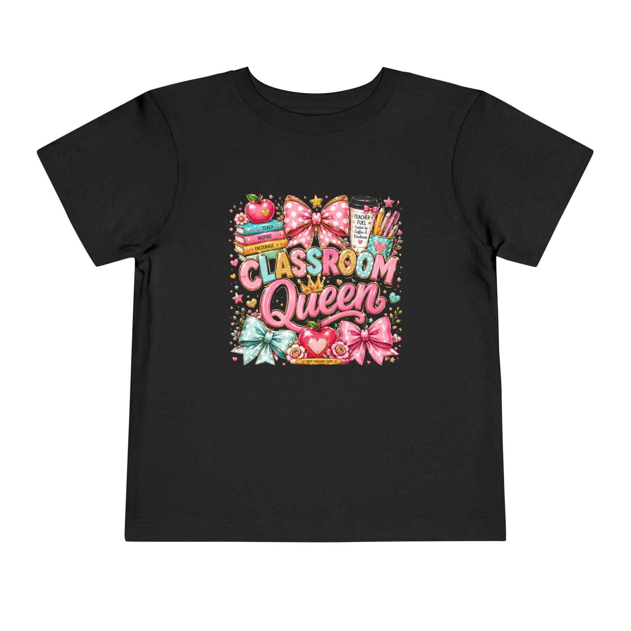 Classroom Queen Toddler T-Shirt — Cute School Teacher Inspired Tee