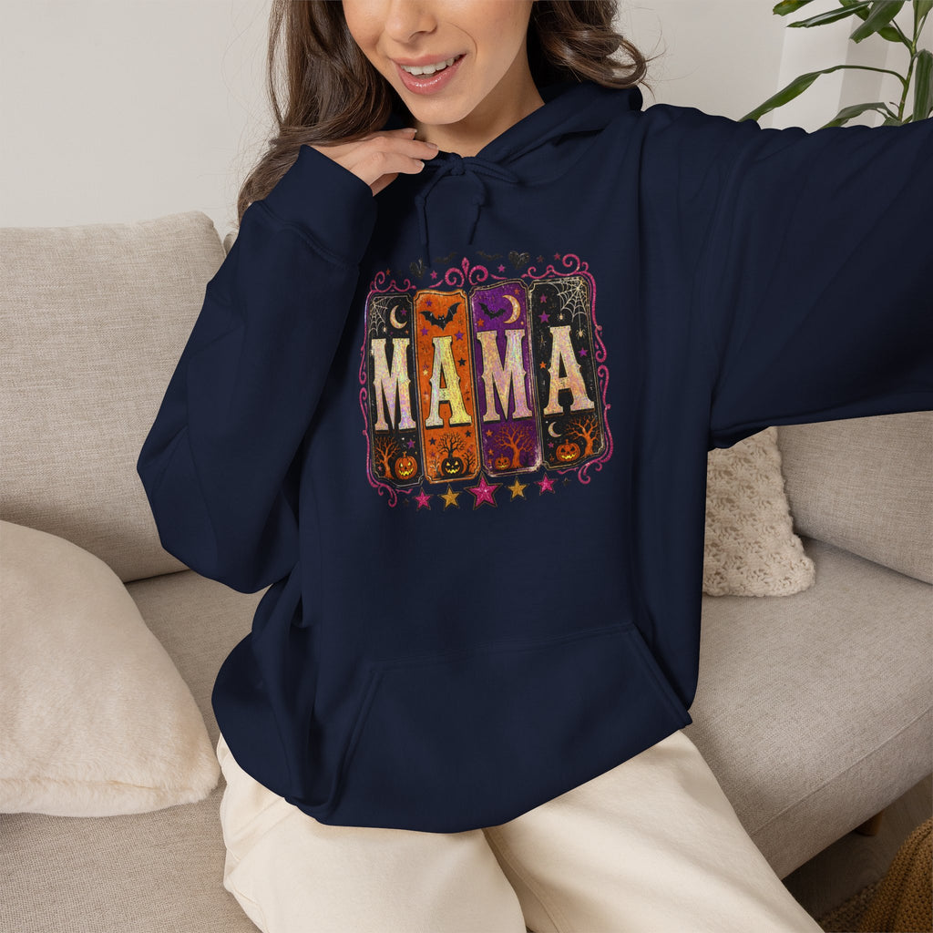 Mama Retro Hoodie — Vintage Letterpress Mother’s Day Sweatshirt