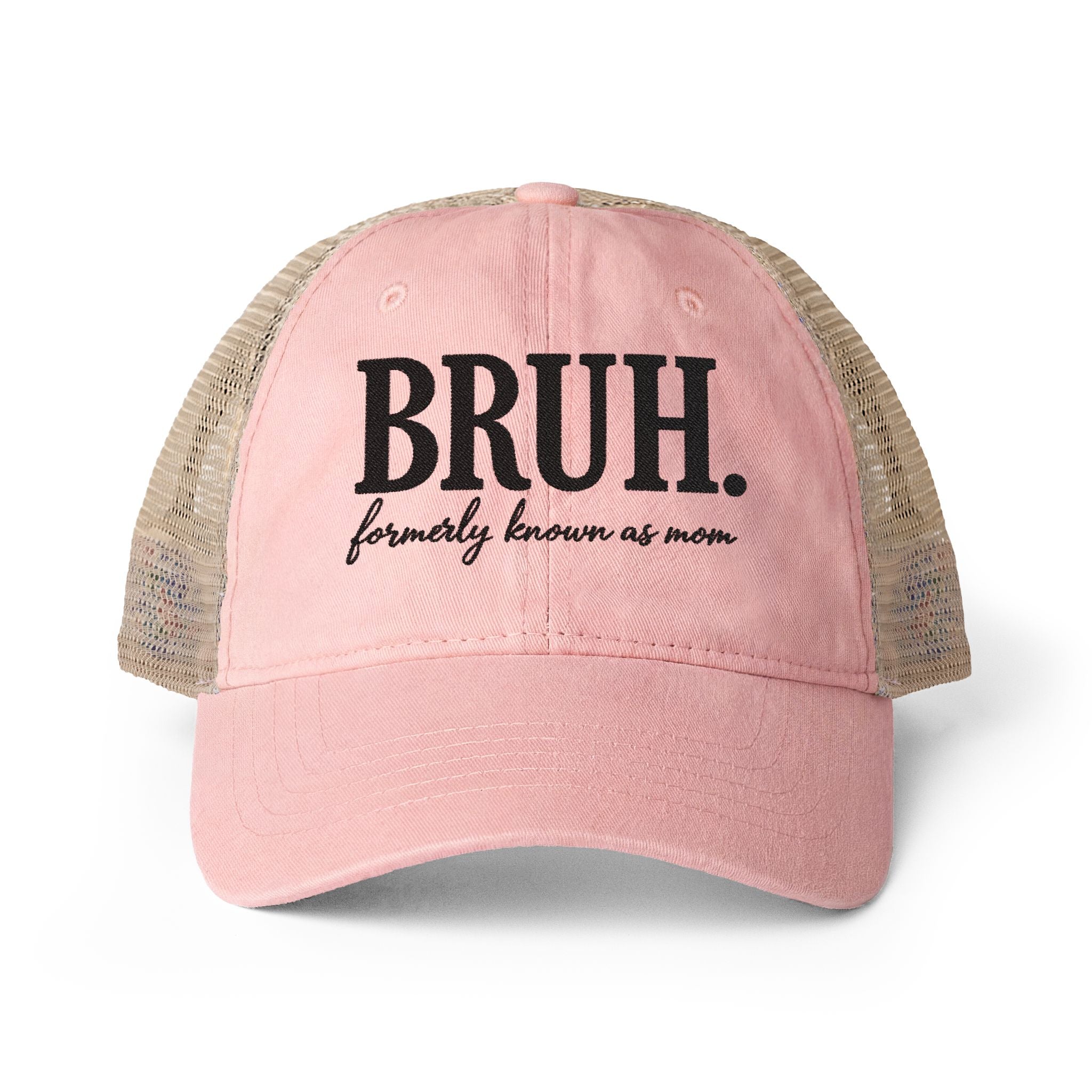 Women's Washed Mesh-Back Cap