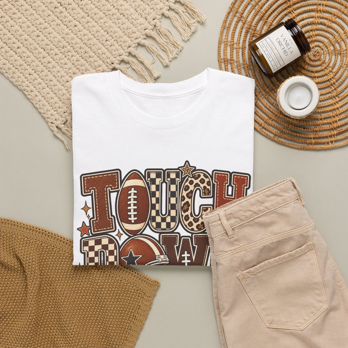 Tough Down Season Football T-Shirt