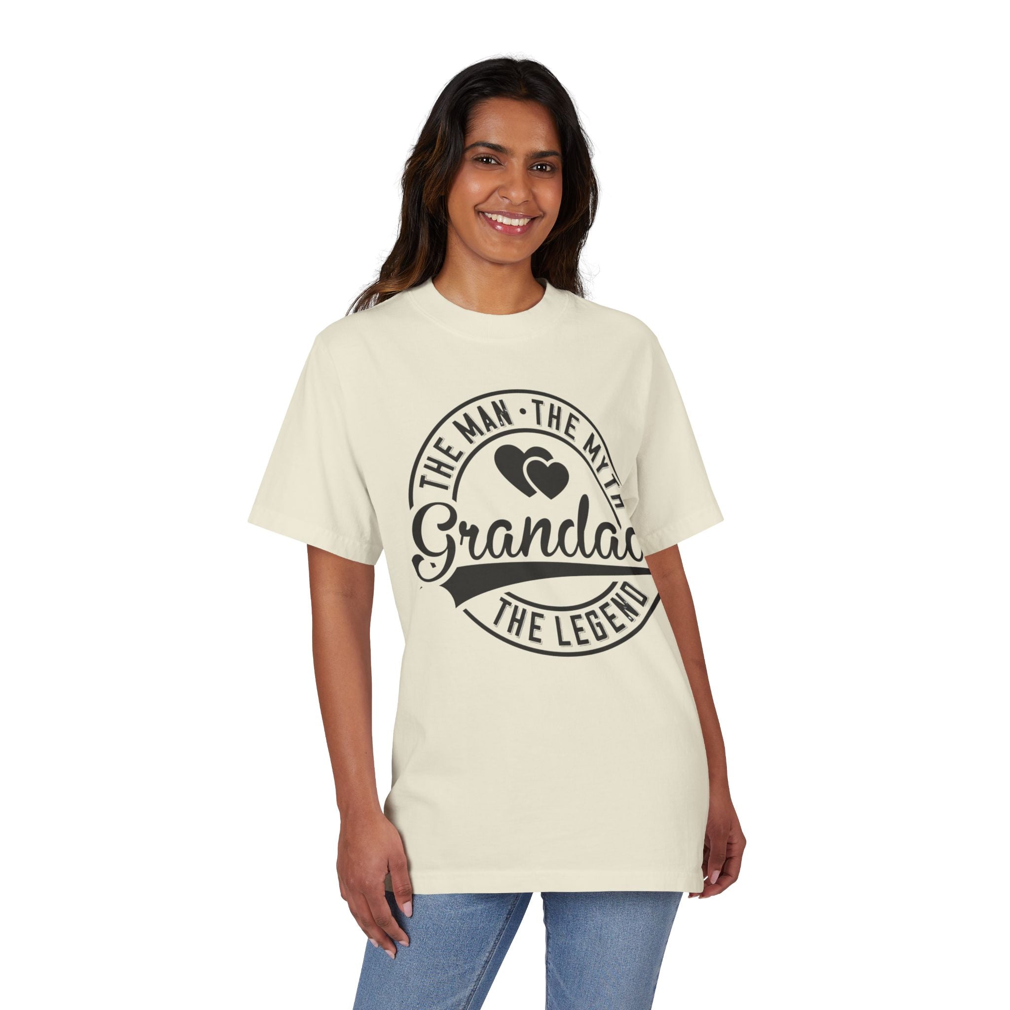 Granddad T-Shirt — "The Man • The Myth • The Legend" Grandad Gift Tee