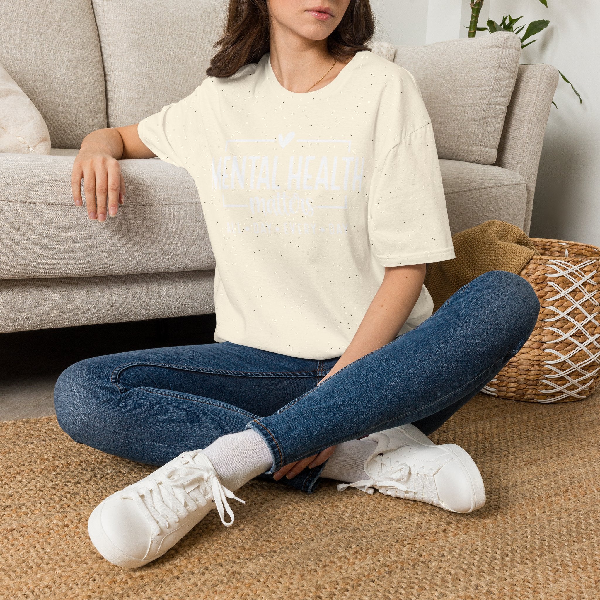 Mental Health Matters T-Shirt — "All Day • Every Day" Awareness Tee