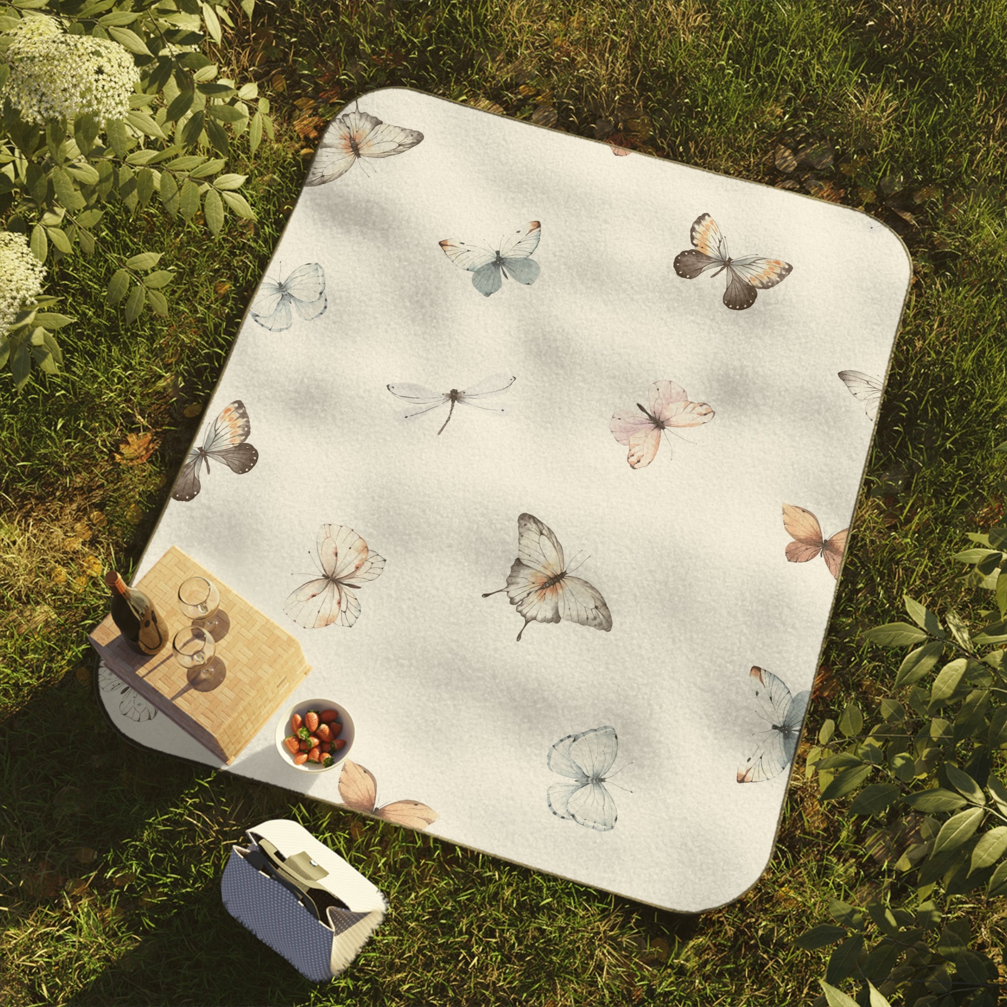Butterfly Meadow Picnic Blanket