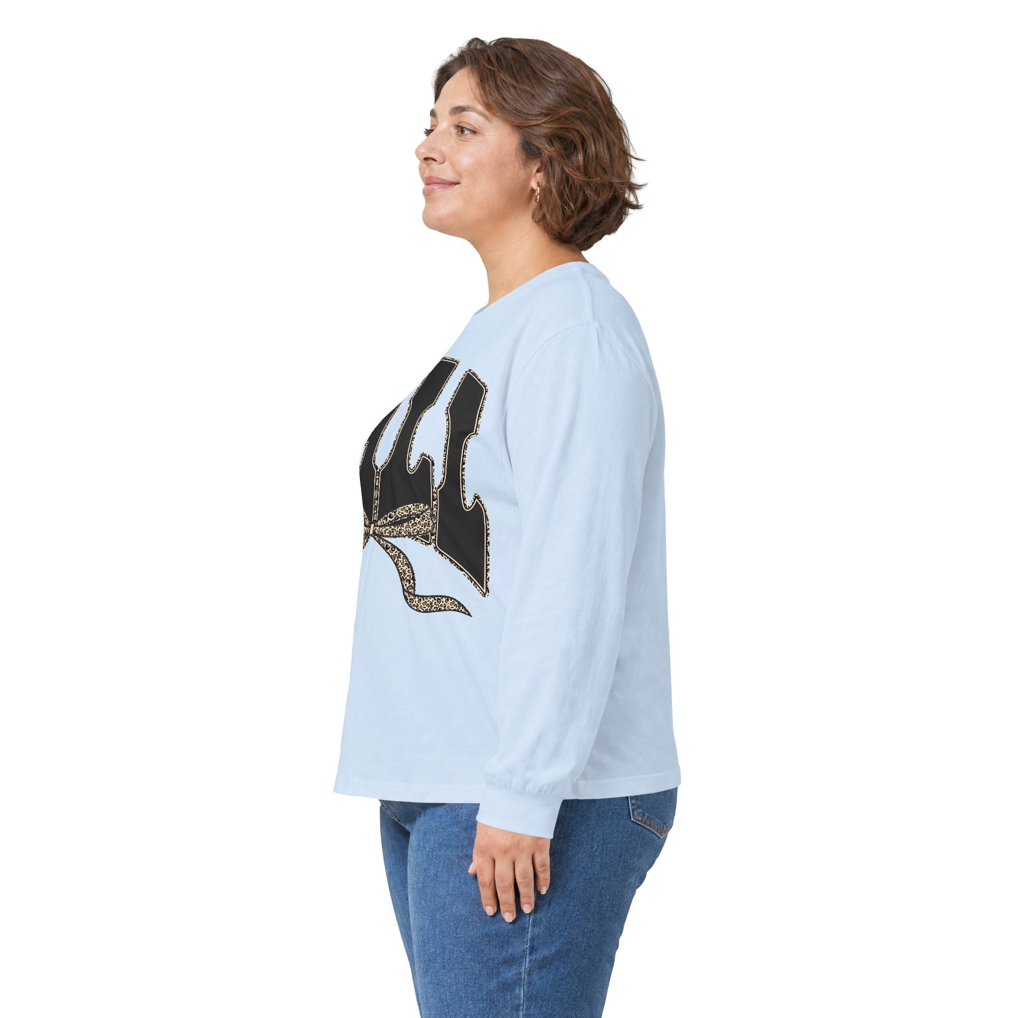 Fall Graphic Long Sleeve Tee — "FALL" Arch Design