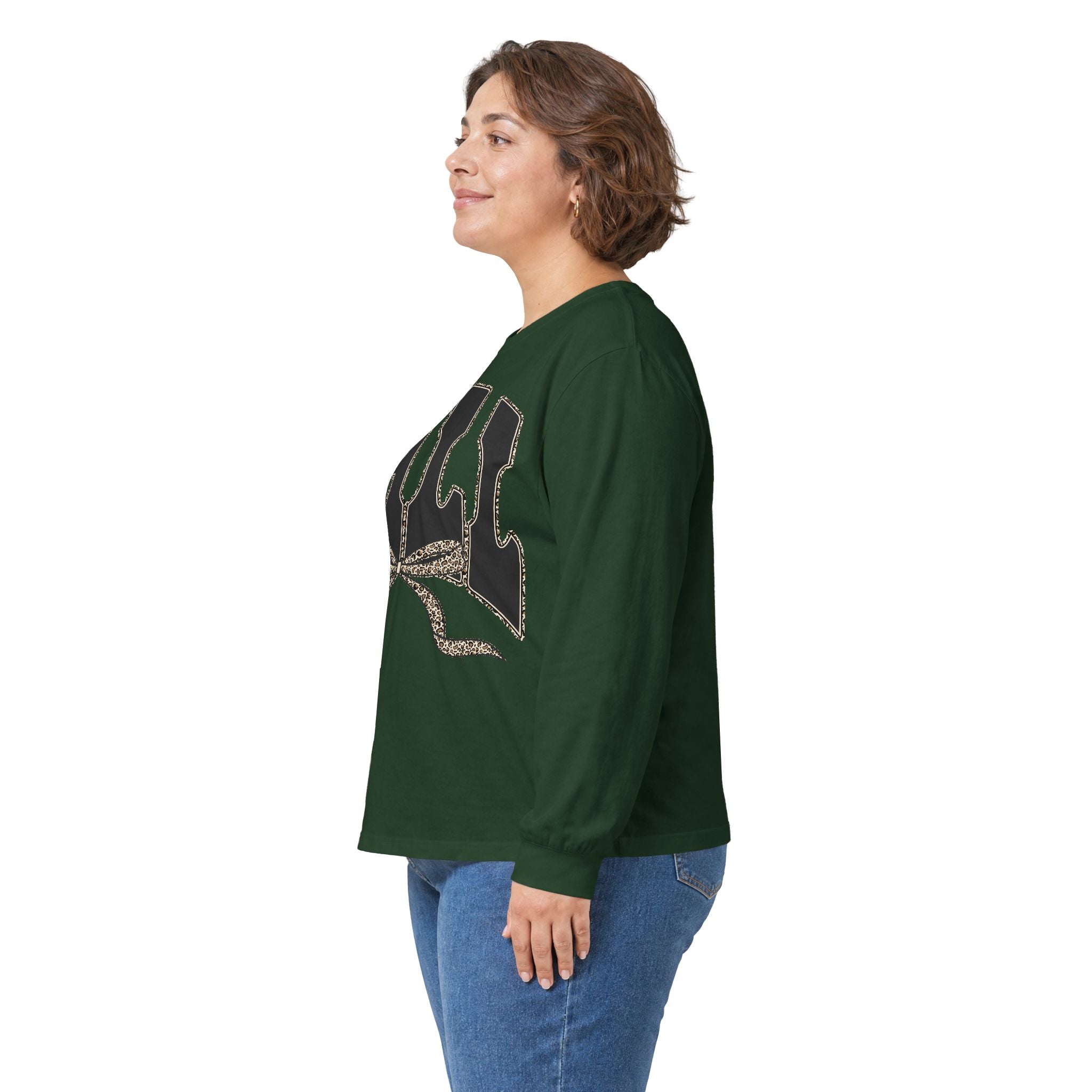 Fall Graphic Long Sleeve Tee — "FALL" Arch Design