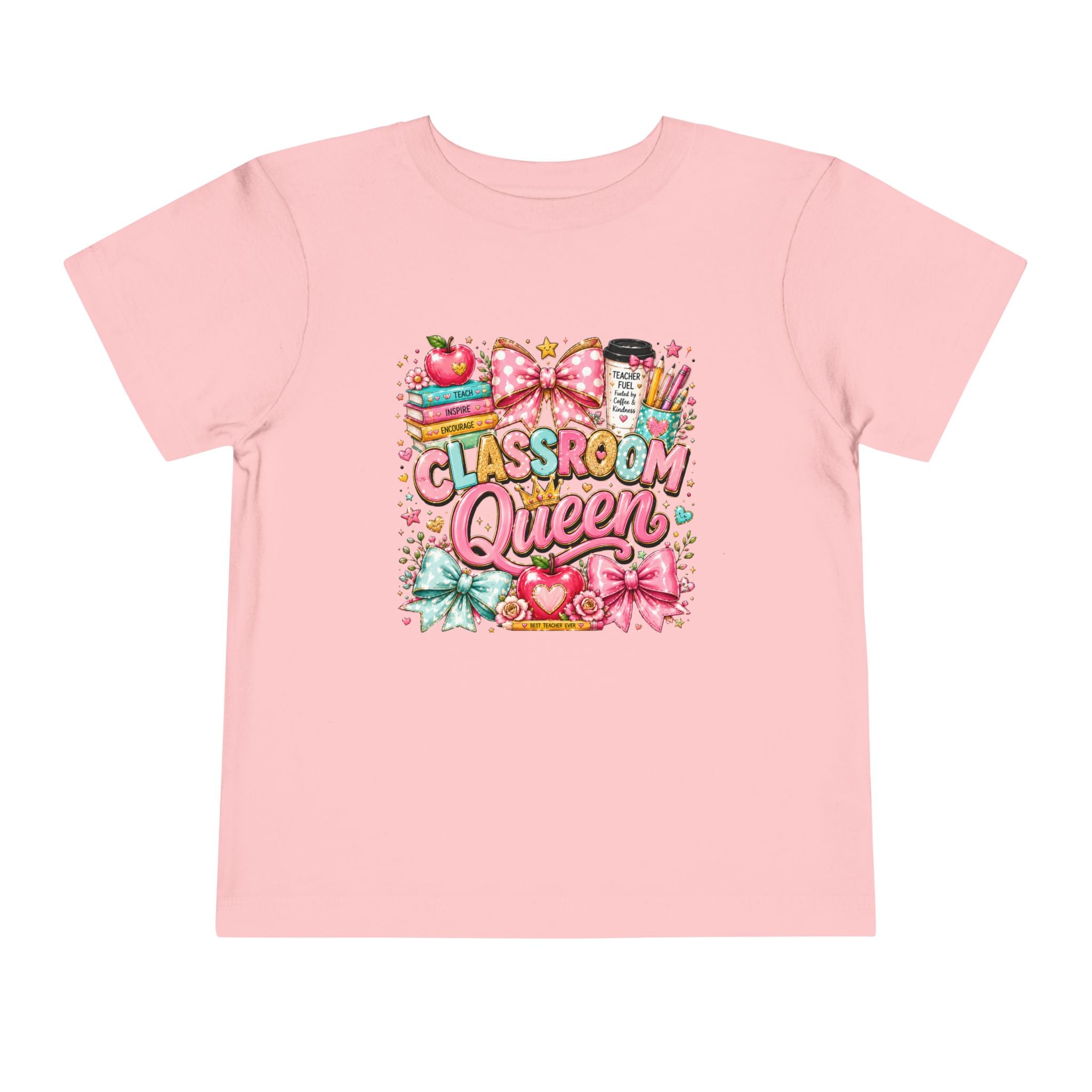 Classroom Queen Toddler T-Shirt — Cute School Teacher Inspired Tee