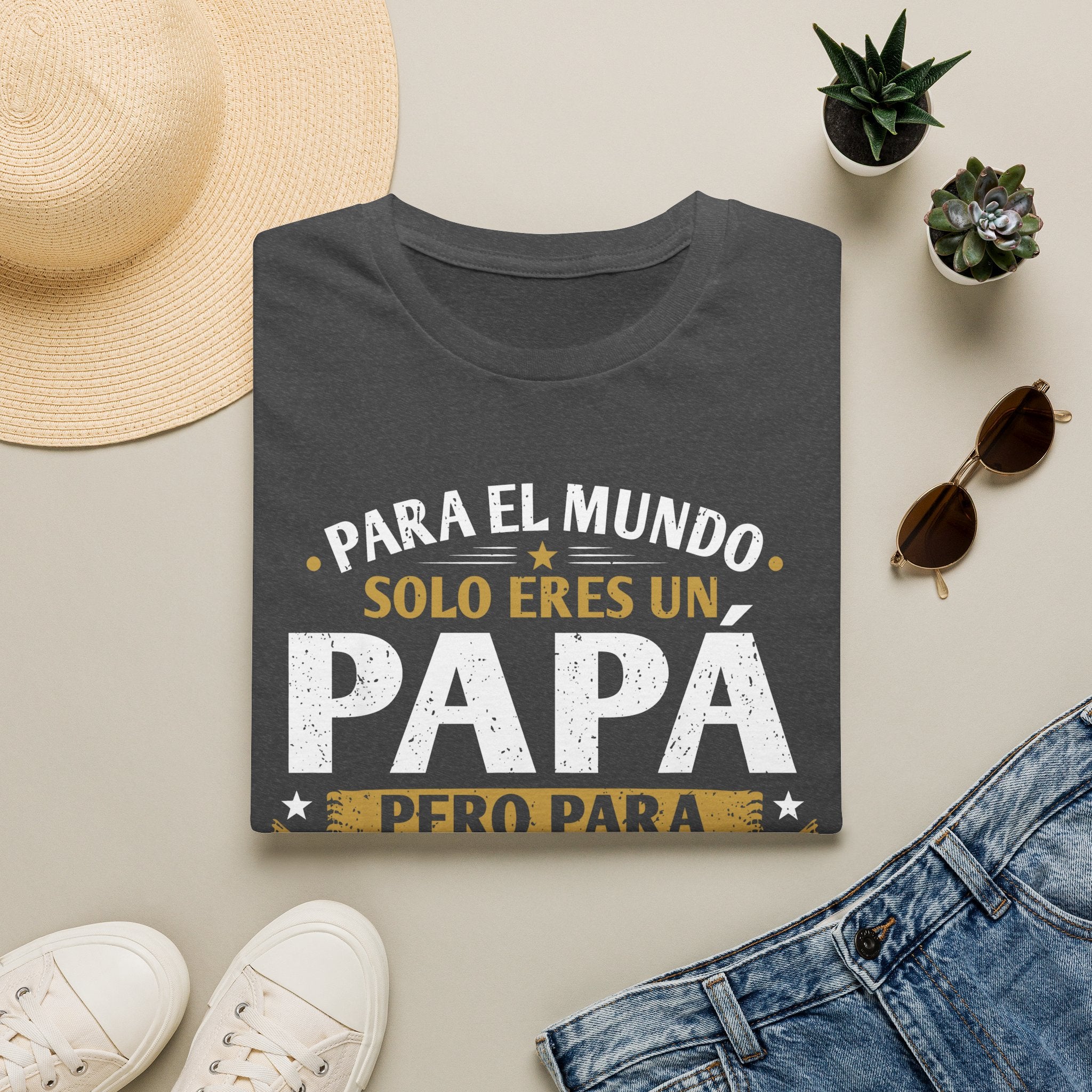 Papá T-Shirt – "Para el mundo solo eres un Papá" Spanish Father’s Day Tee