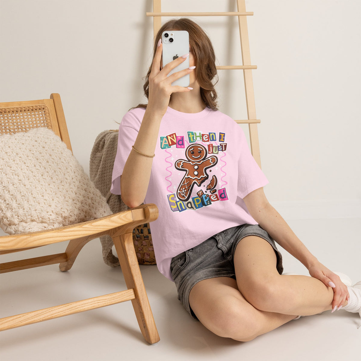 Gingerbread “And Then I Just Snapped” T-Shirt