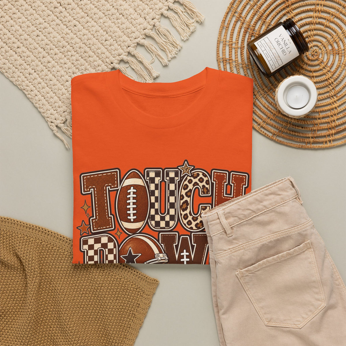 Tough Down Season Football T-Shirt
