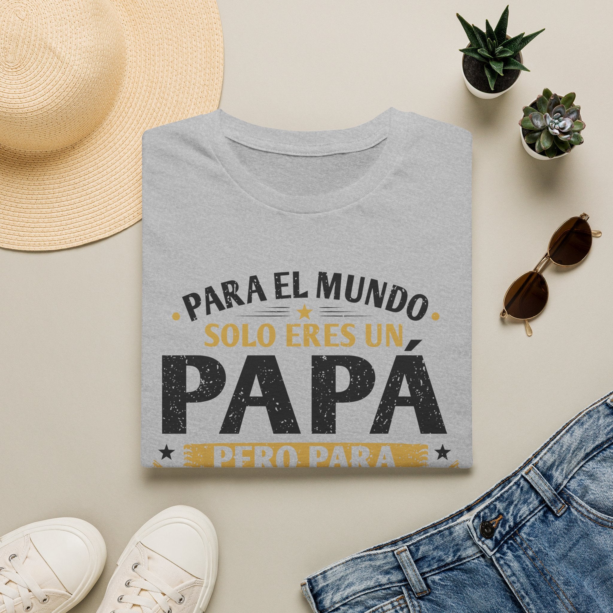 T-Shirt — “Para el mundo solo eres un Papá” Spanish Father’s Day Tee