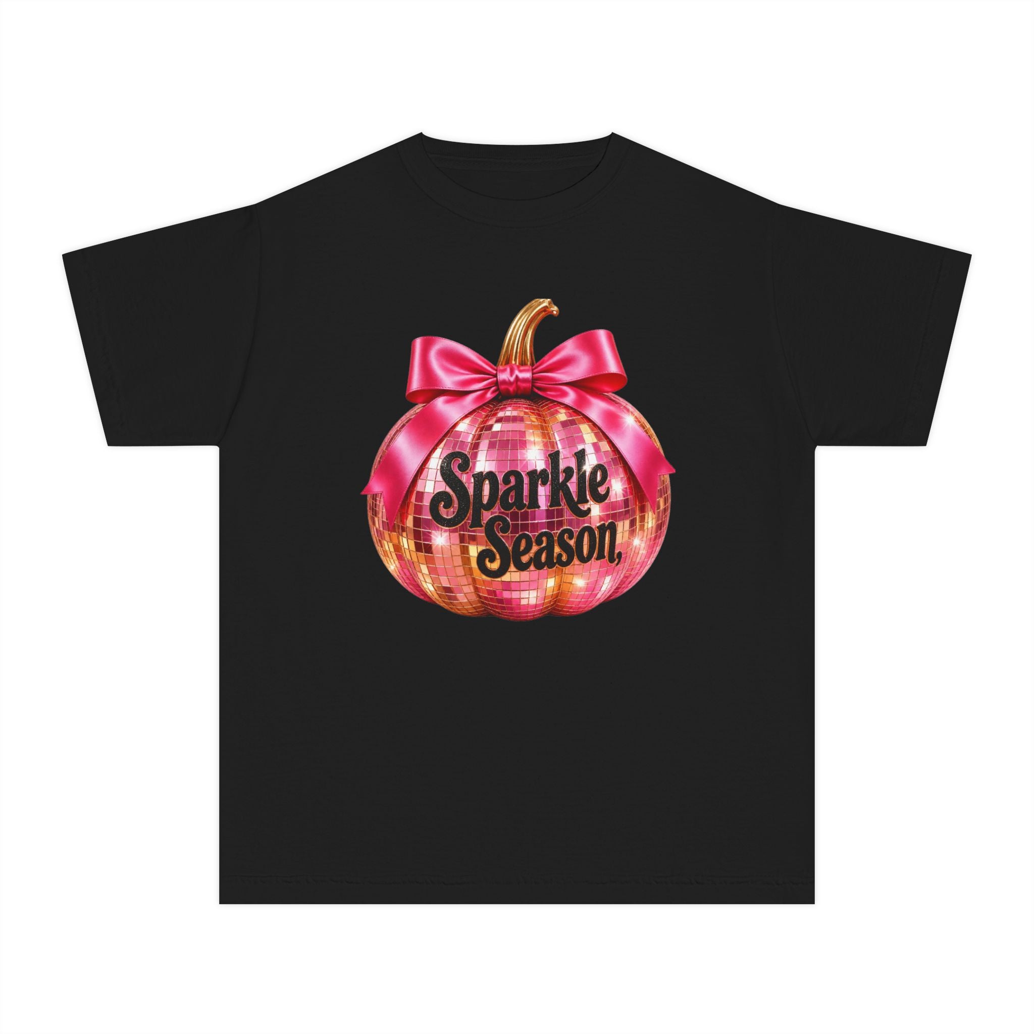 Sparkle Season Pumpkin Youth T‑Shirt