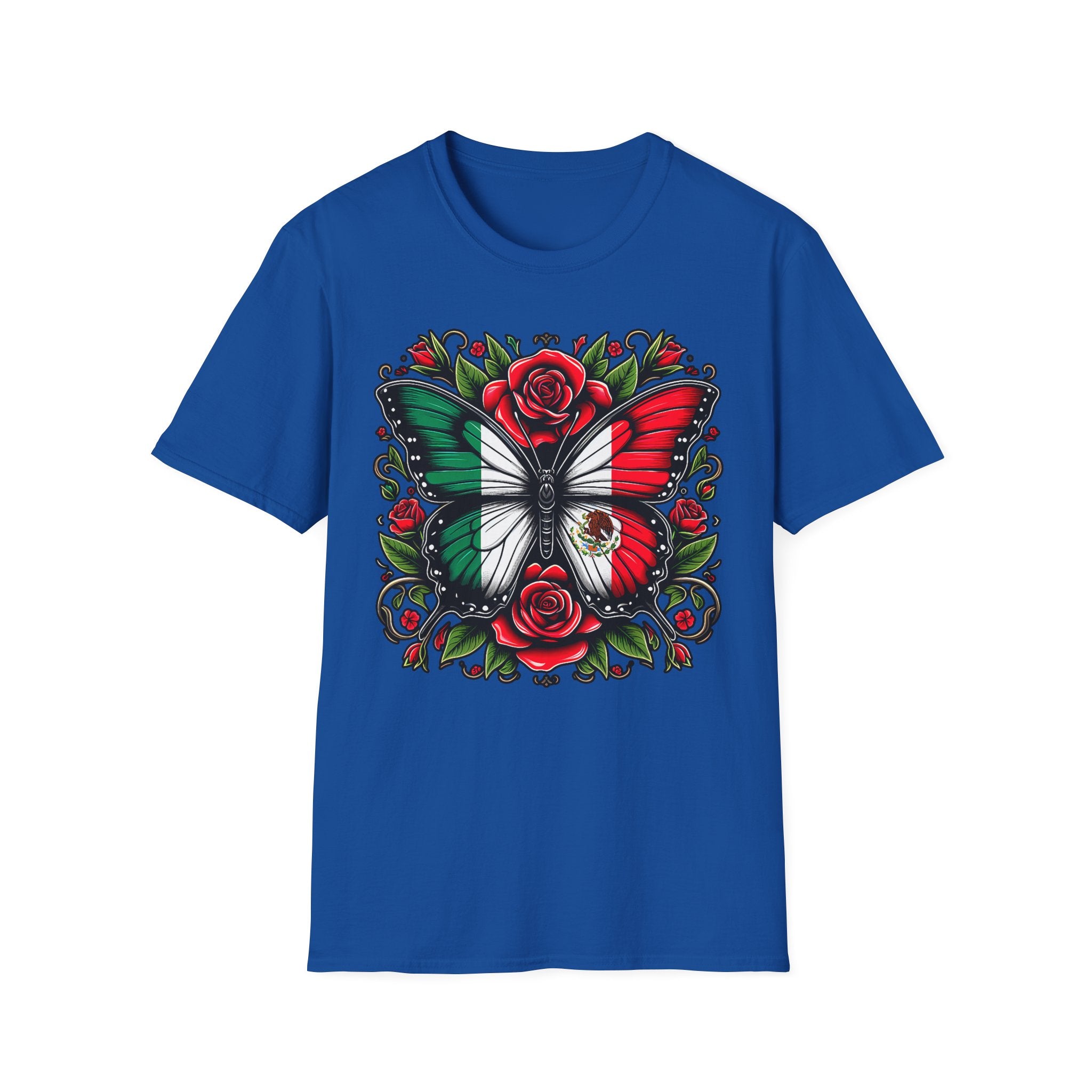 Mexican Flag Butterfly T-Shirt — Rose & Eagle Graphic Tee