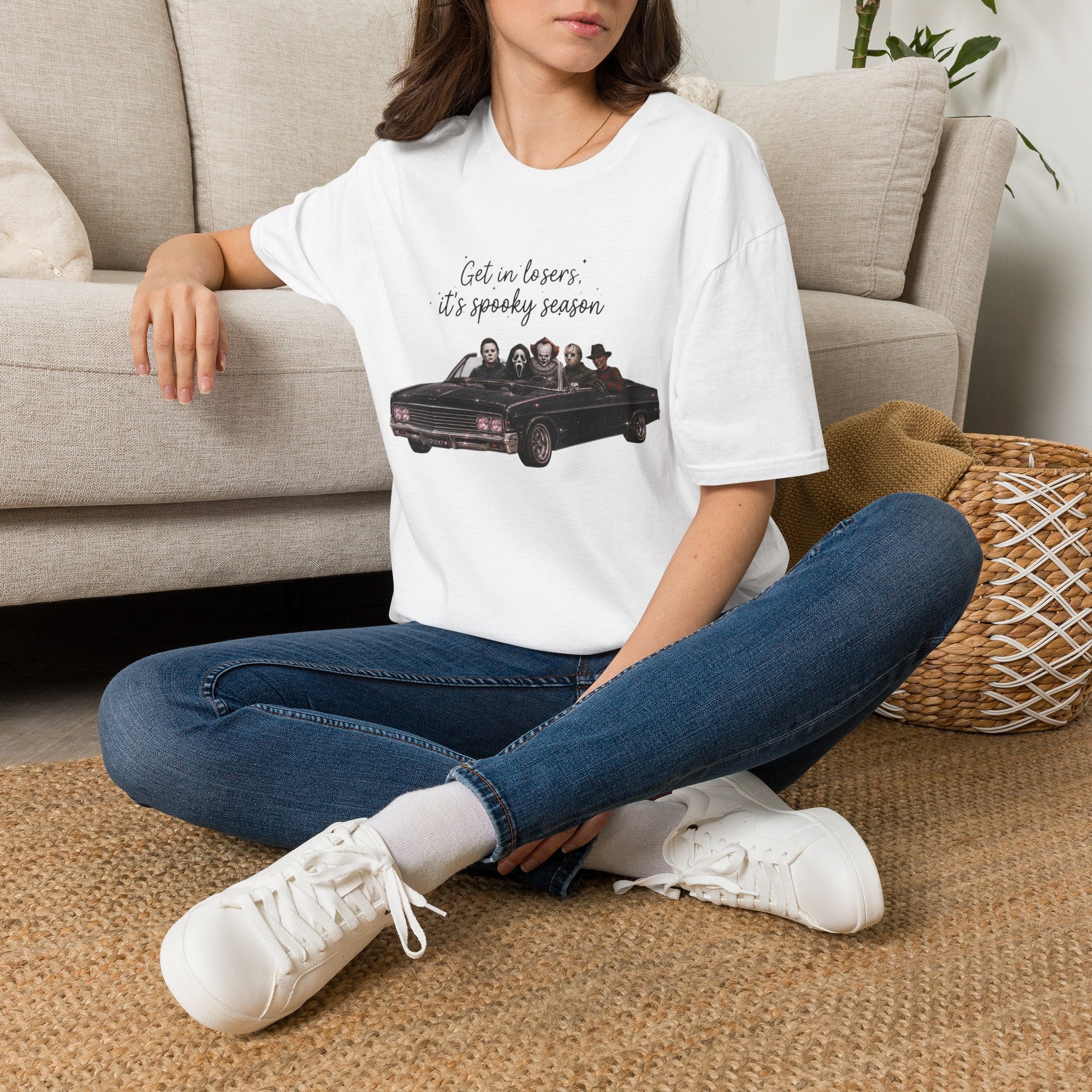 Spooky Season Tee — 'Get in Losers, It's Spooky Season' Halloween T-Shirt