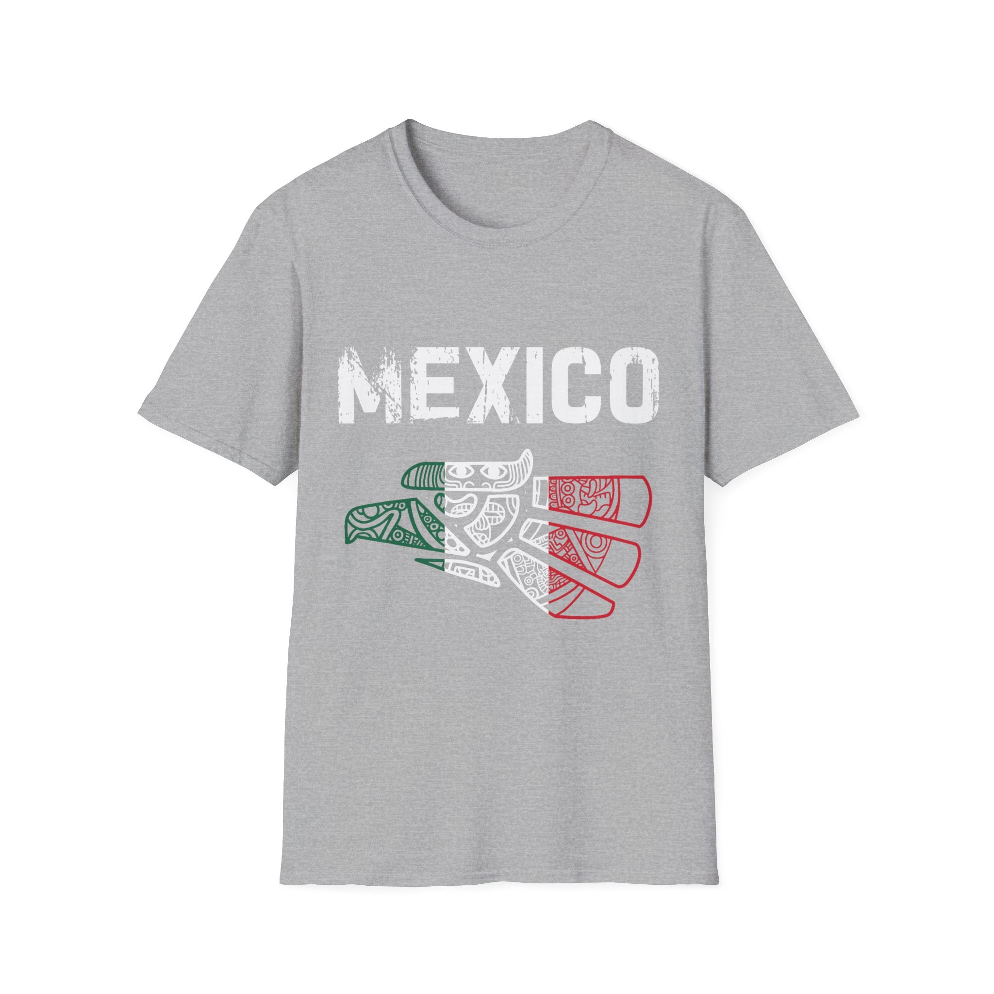 Mexico Flag Guitar T-Shirt — Mexican Pride Music Tee