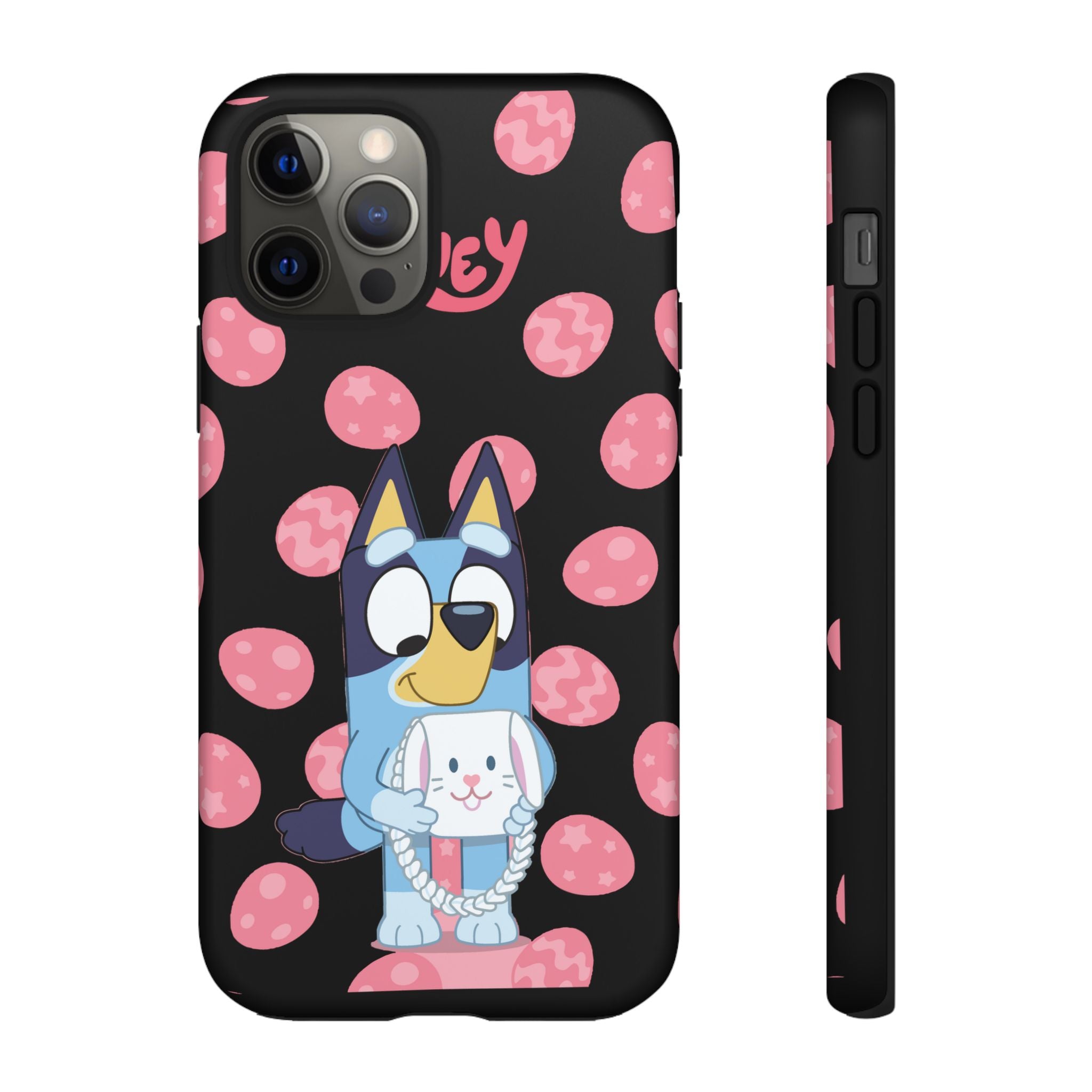 Bluey Holding Bunny phone case | Cute cartoon character phone case
