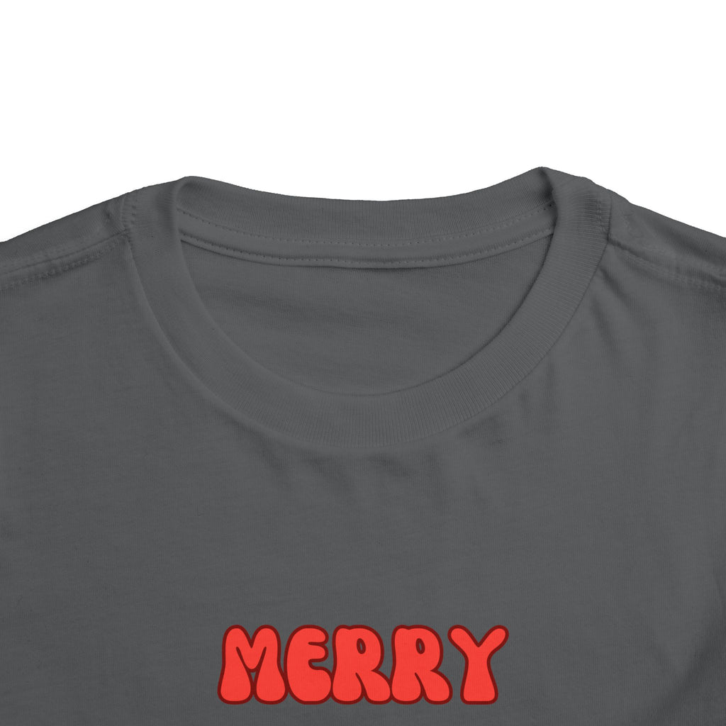 Merry Christmas Penguin Toddler Tee