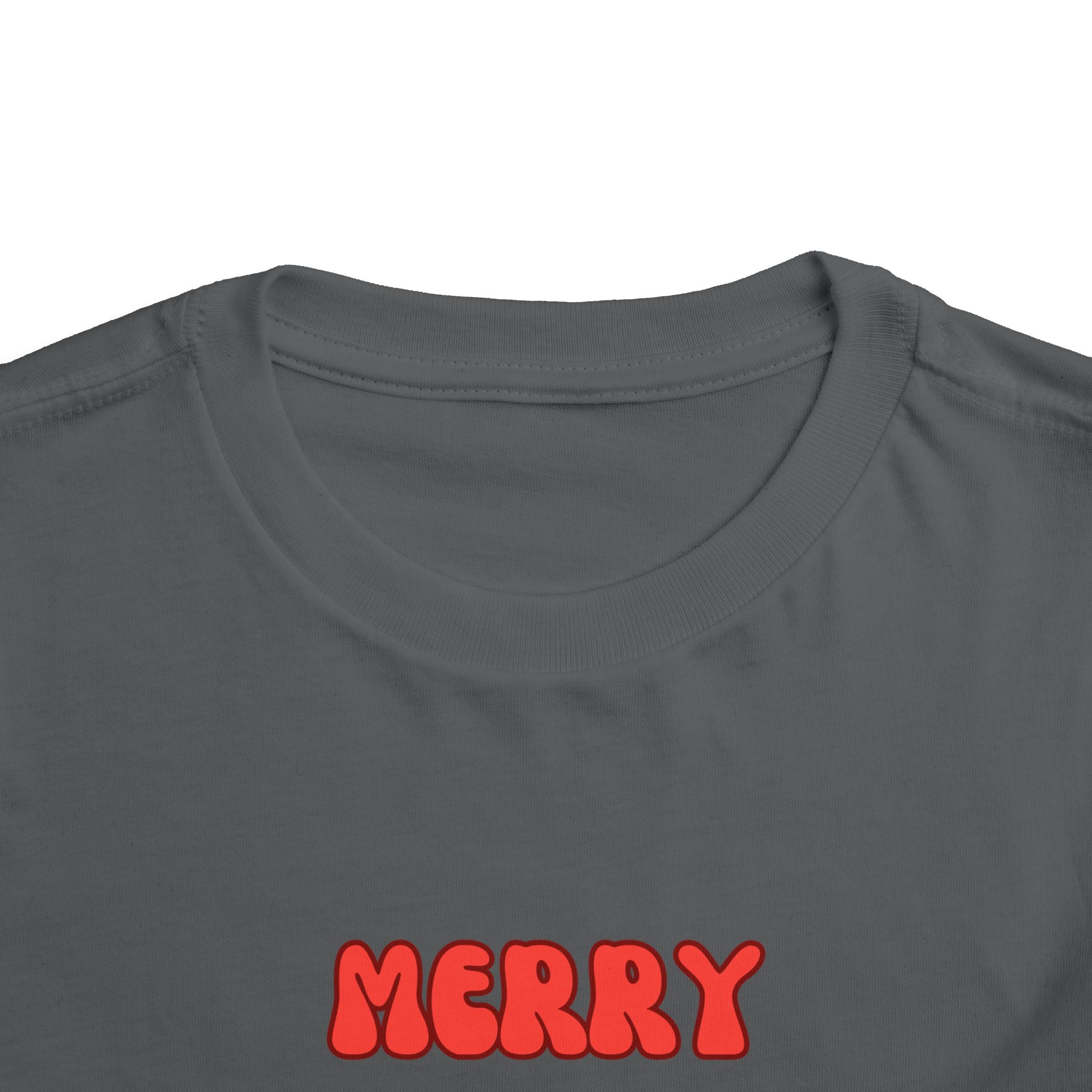 Merry Christmas Penguin Toddler Tee