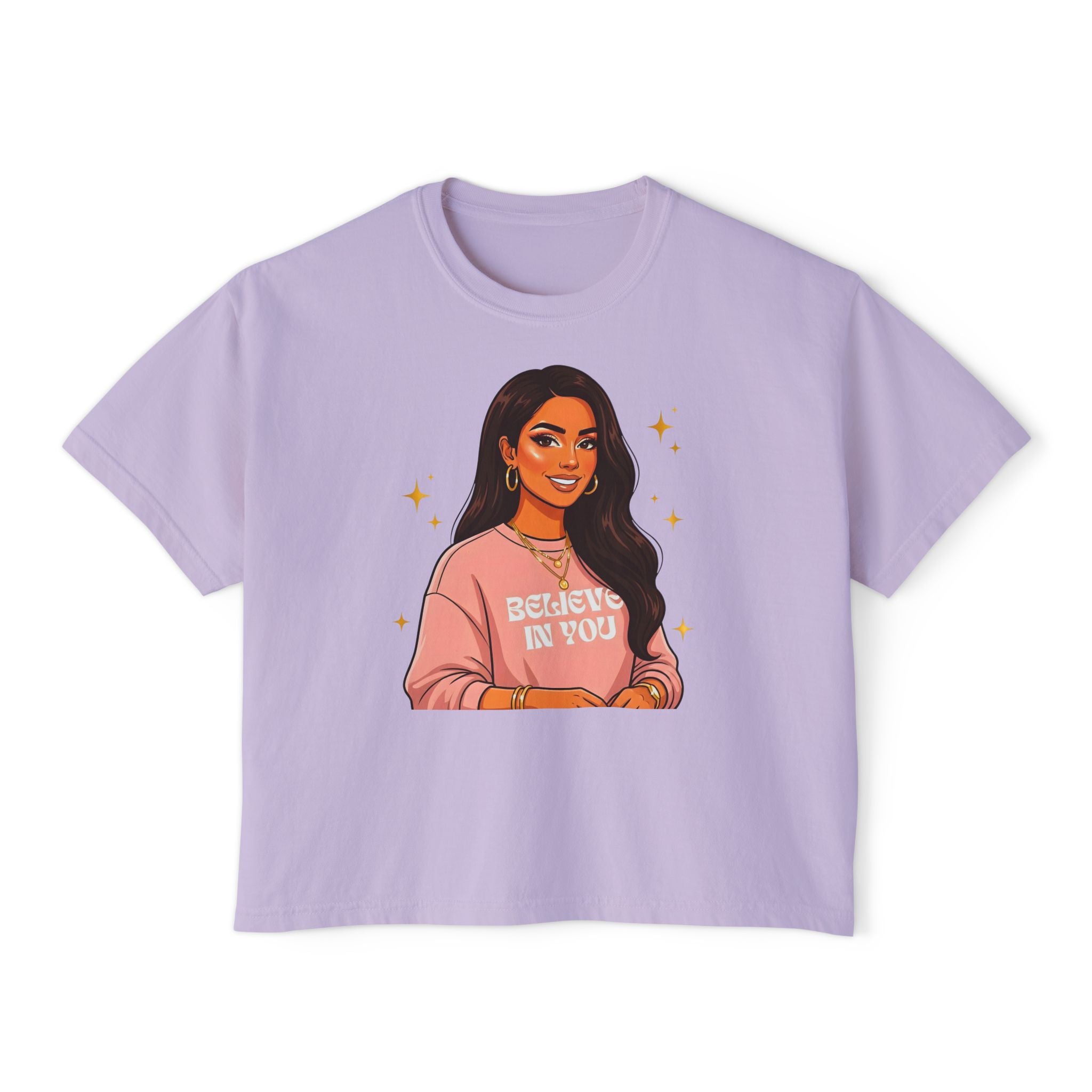 Believe In You Boxy Tee