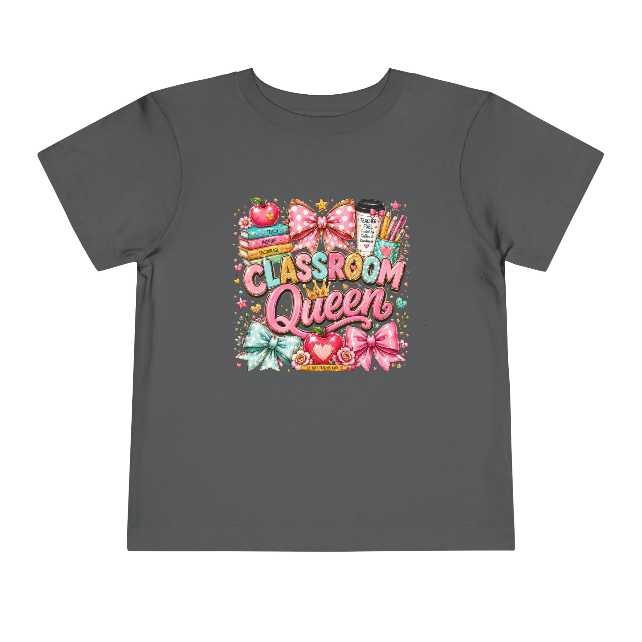 Classroom Queen Toddler T-Shirt — Cute School Teacher Inspired Tee