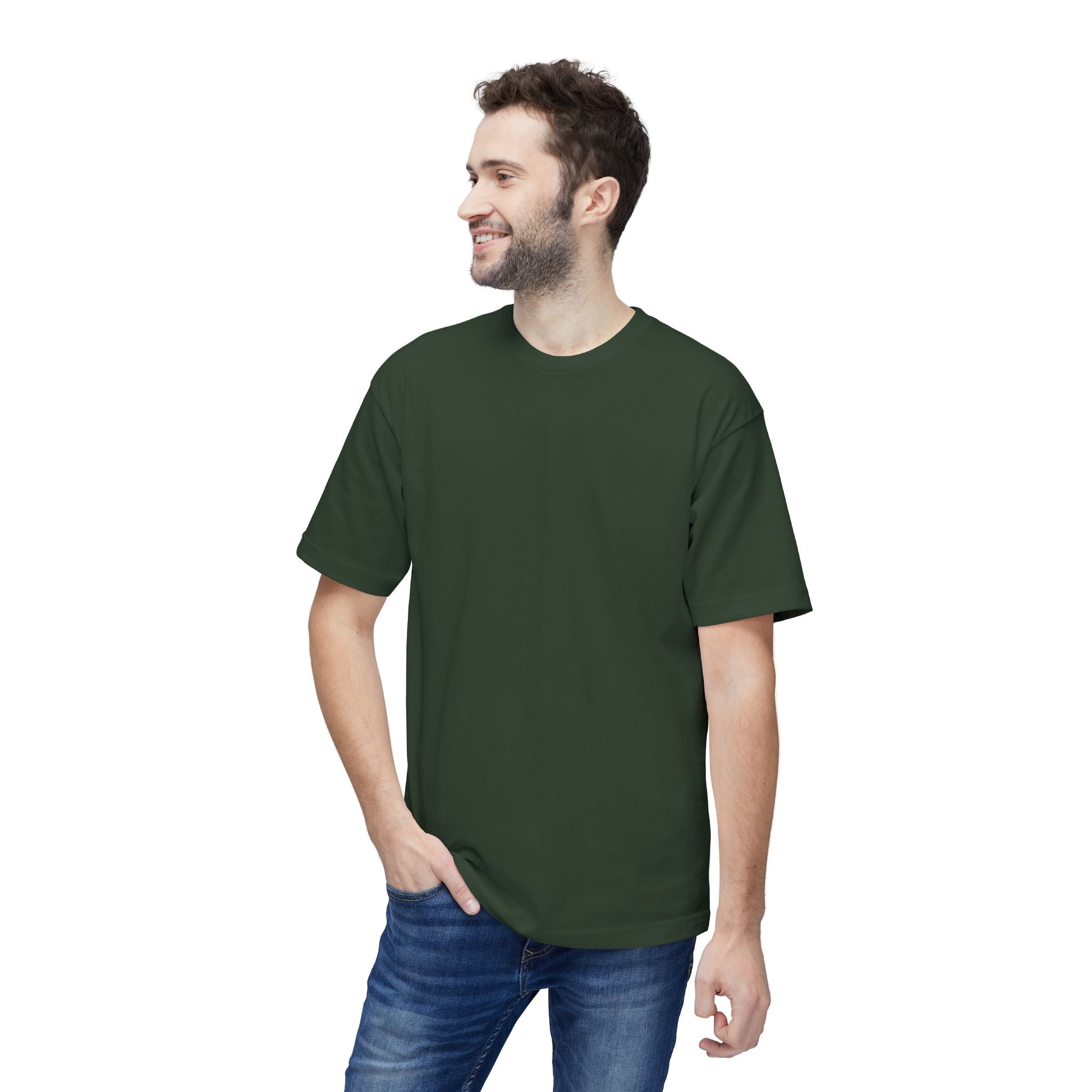 Crown Graphic T-Shirt — Grunge Black Paint Crown Back Print