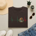 Mexican Heartbeat T-Shirt — Mexican Flag Eagle ECG Graphic Tee