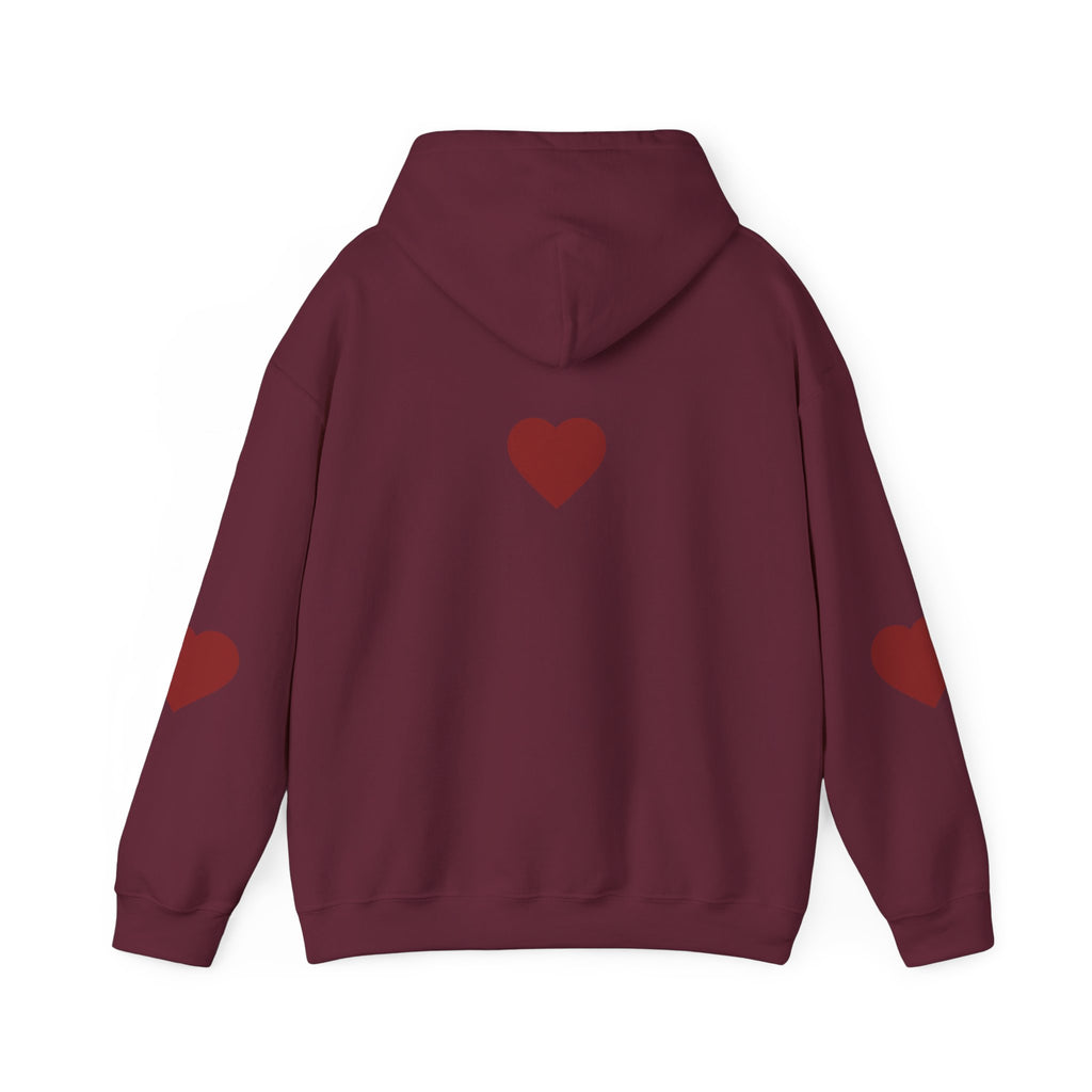 Snoopy Valentine Heart Hoodie | Cute Chocolate Cupcake Love Design