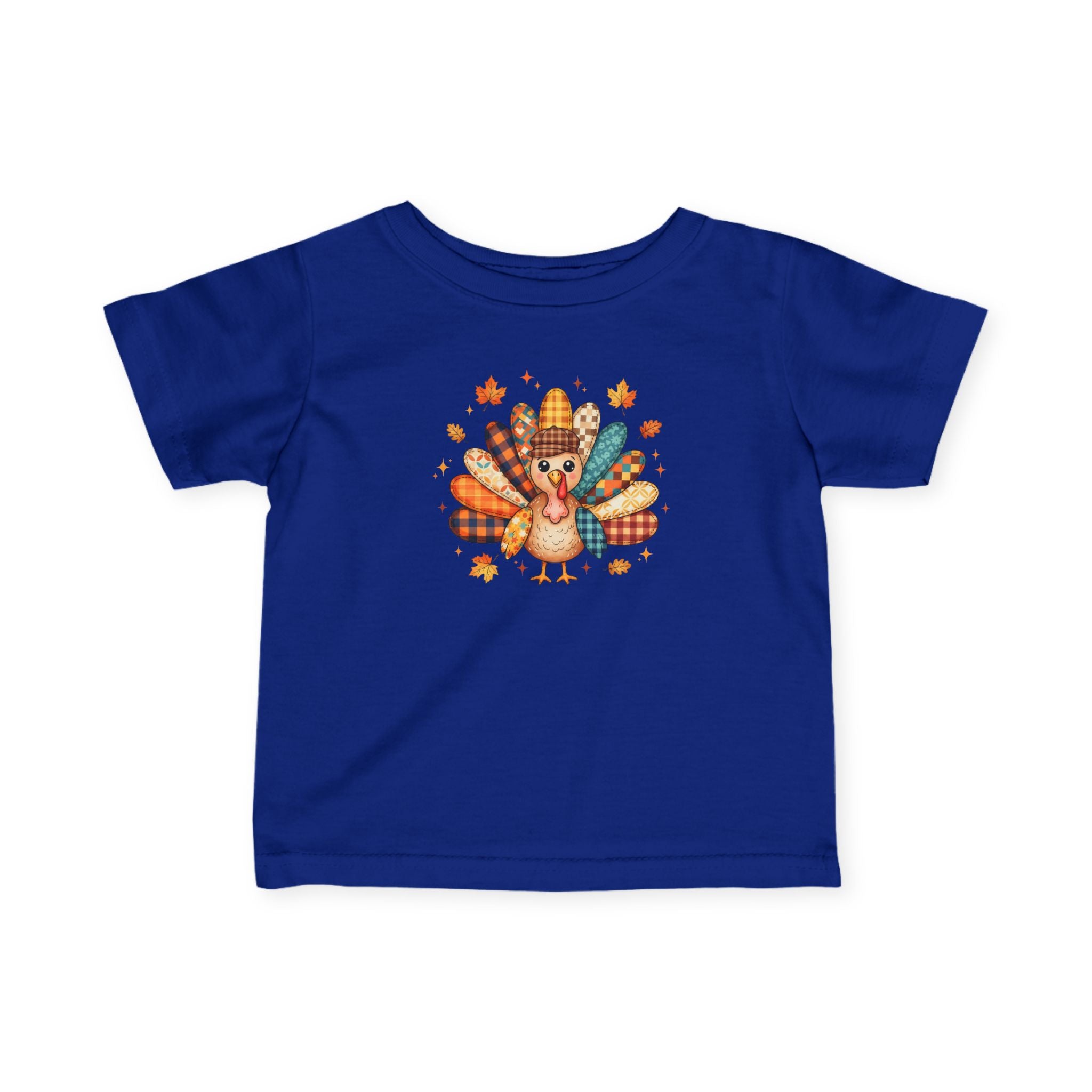 Infant Tee — Cute Thanksgiving Turkey Graphic Baby Shirt