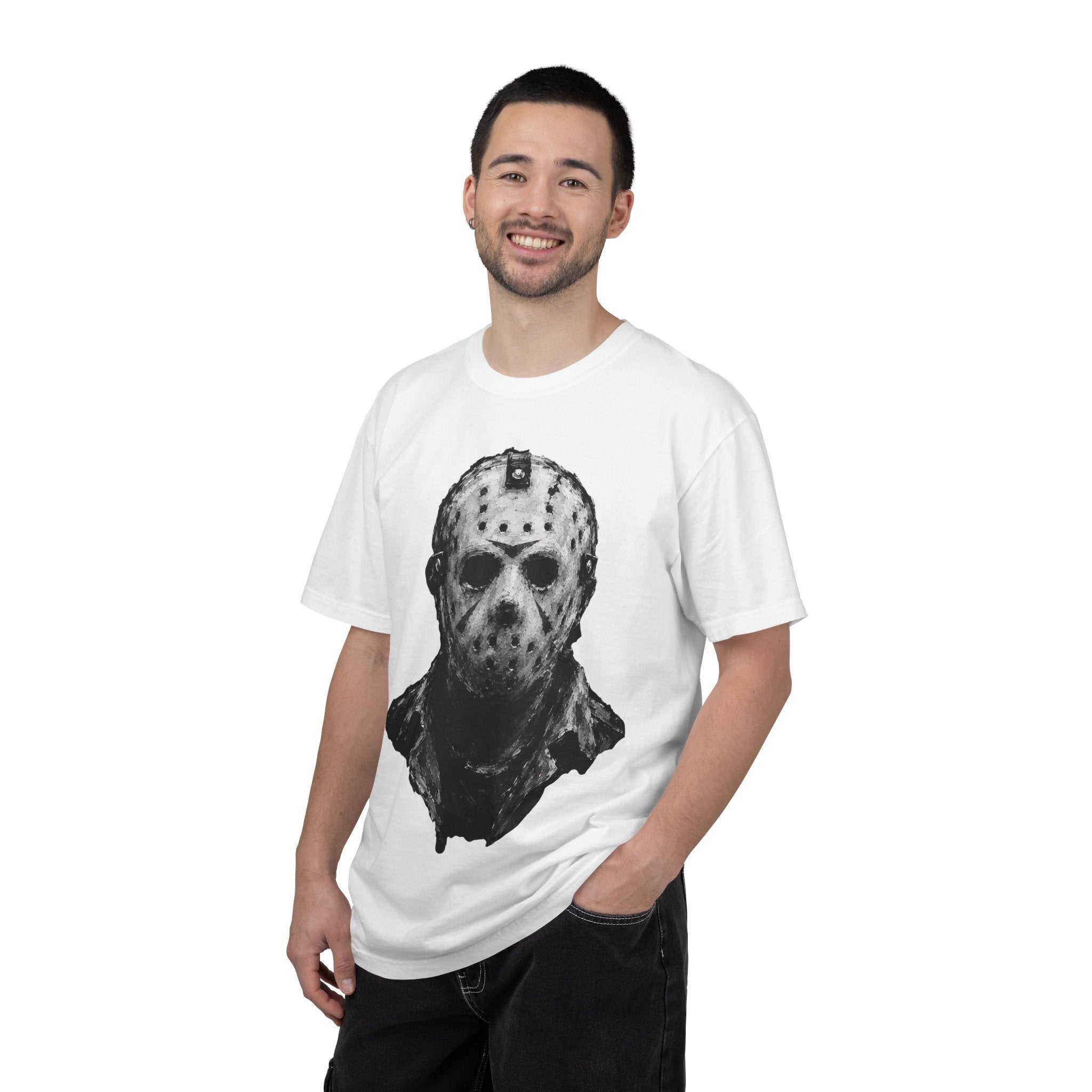 Hockey Mask Horror T-Shirt — Portrait Tee