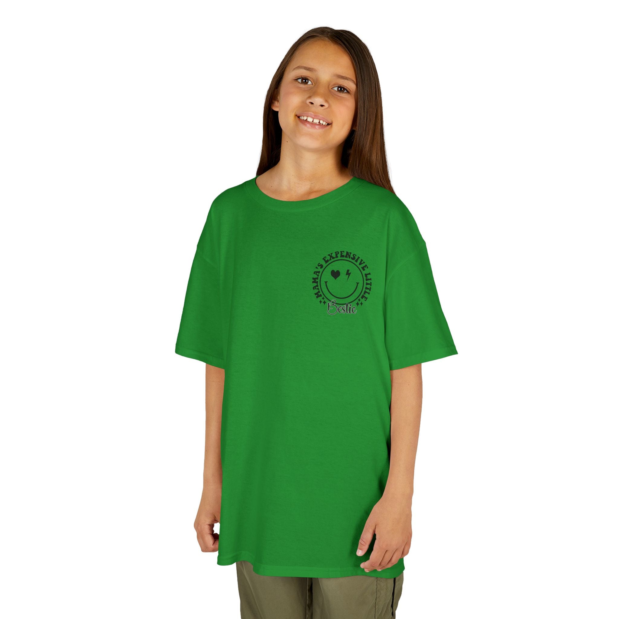 Kids Tee — "Mama’s Expensive Little Bestie" Graphic Shirt