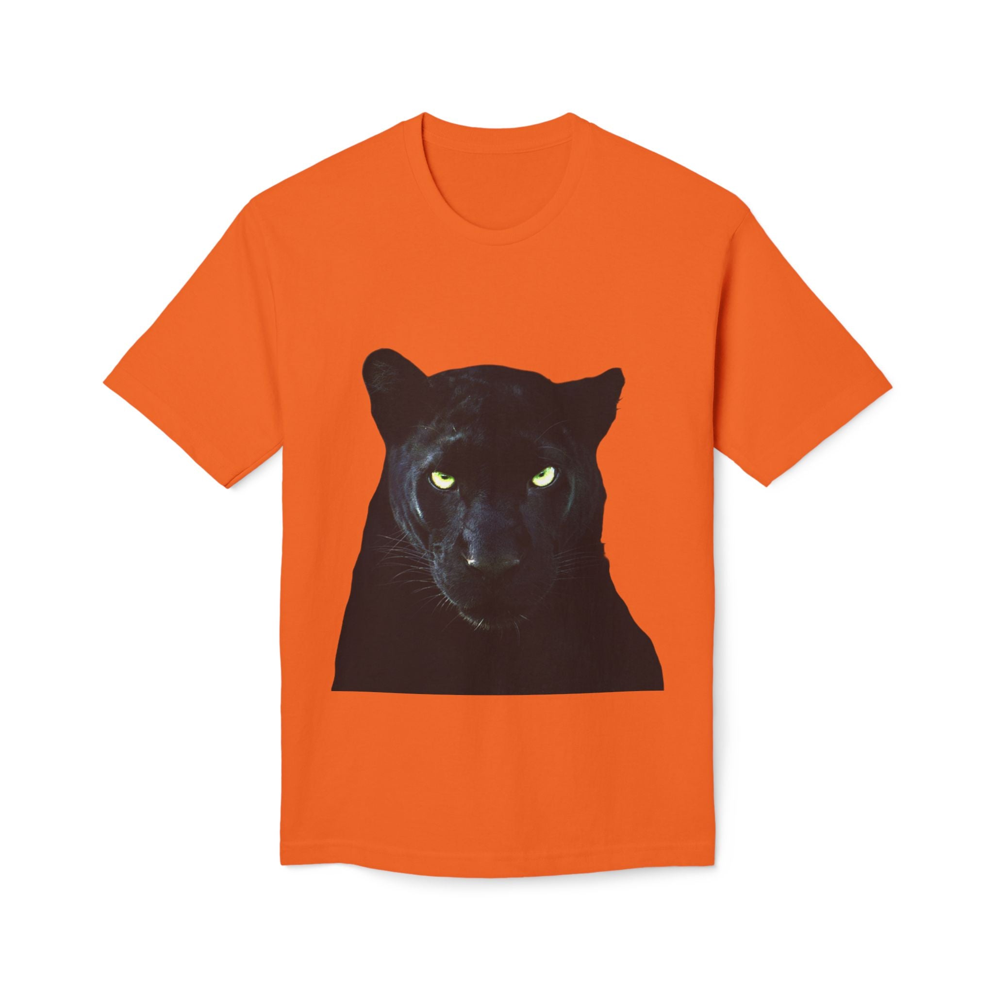 Black Panther Portrait T-Shirt — Bold Cat Graphic Tee