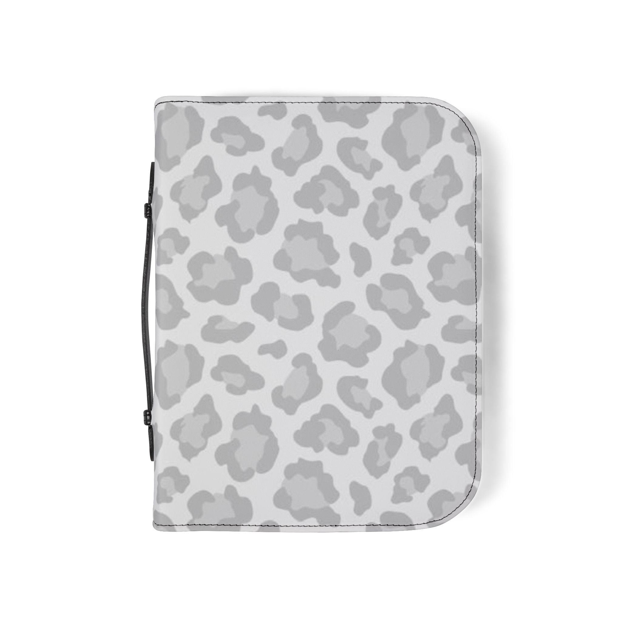 Bible Cover — Minimal Black Heart Zippered Bible Cover
