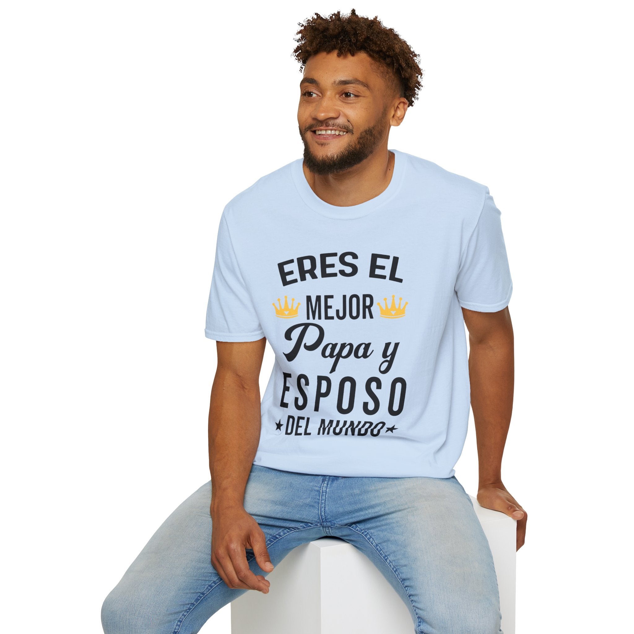 T-Shirt — "Eres el mejor papá y esposo del mundo" Spanish Father's Day Tee