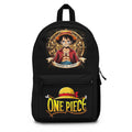 One Piece Monkey D. Luffy Backpack – Anime School Bag with Straw Hat Logo