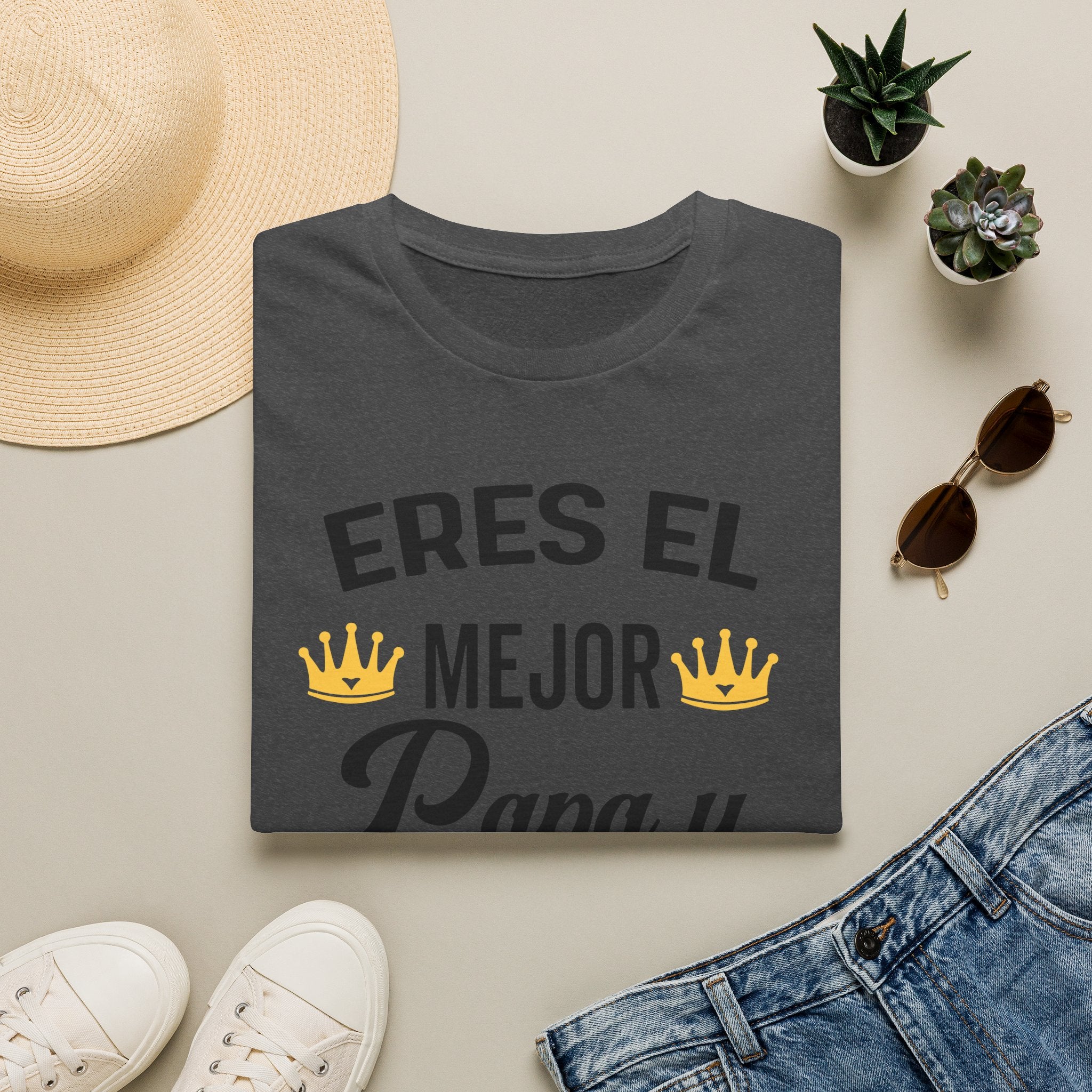 T-Shirt — "Eres el mejor papá y esposo del mundo" Spanish Father's Day Tee