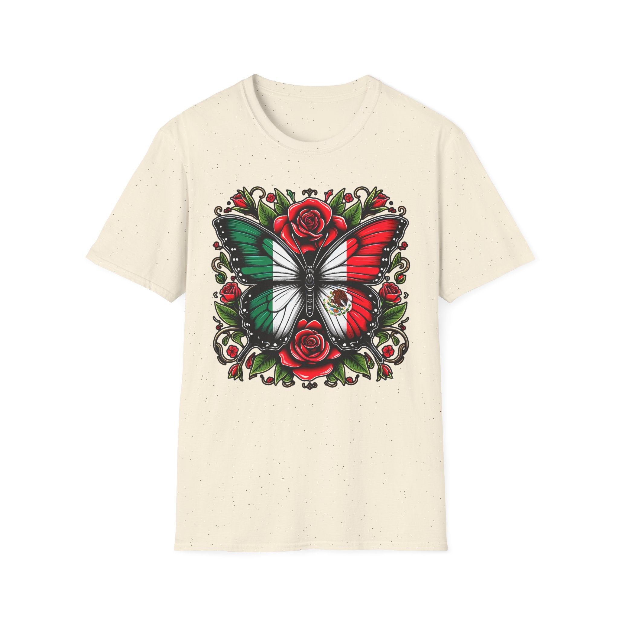 Mexican Flag Butterfly T-Shirt — Rose & Eagle Graphic Tee