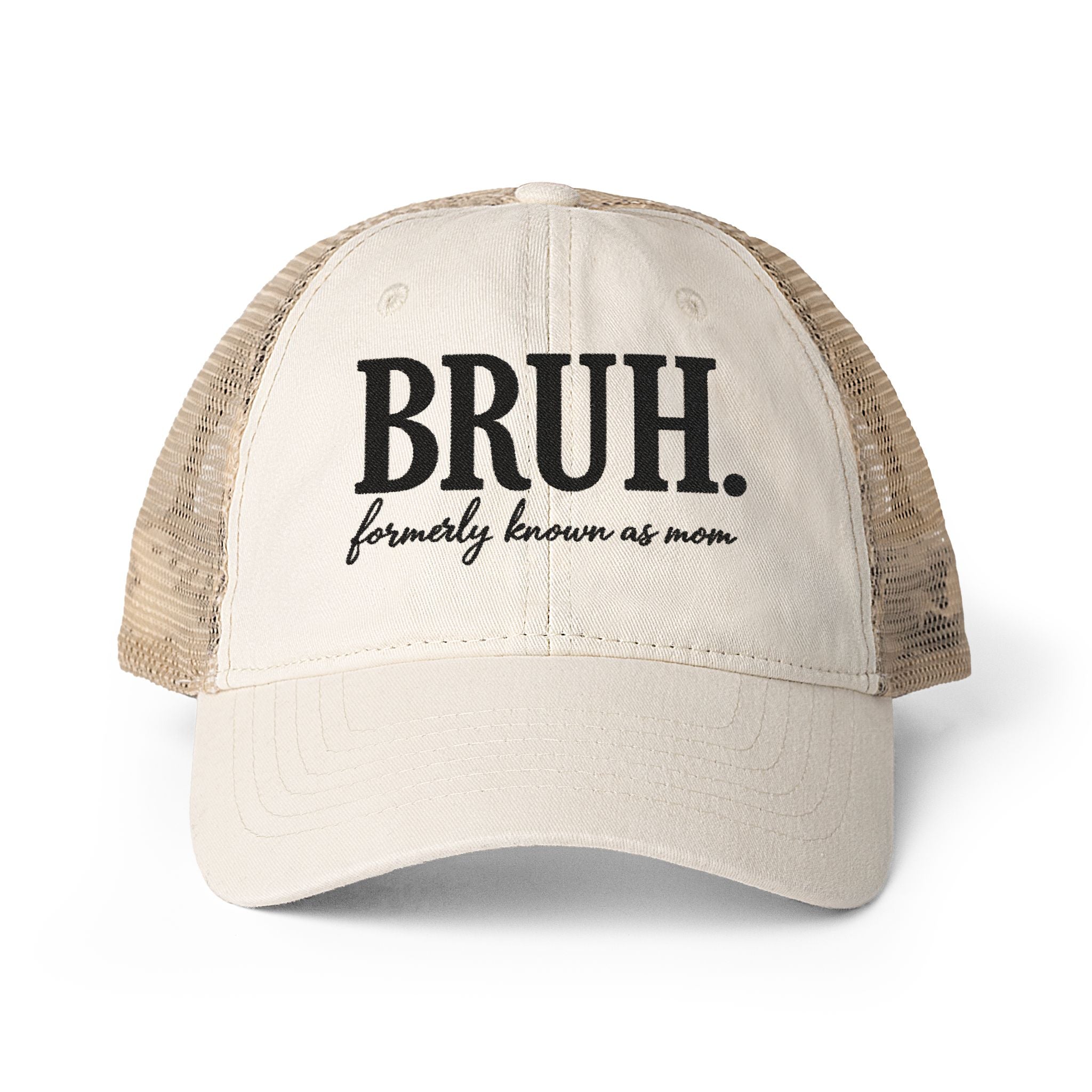 Women's Washed Mesh-Back Cap