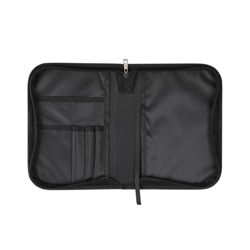 Bible Cover — Minimal Black Heart Zippered Bible Cover
