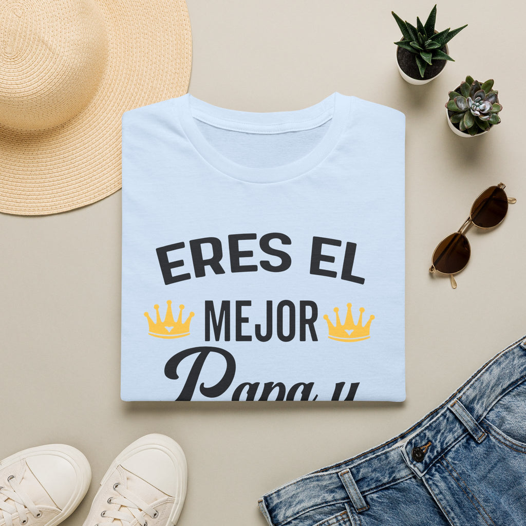 T-Shirt — "Eres el mejor papá y esposo del mundo" Spanish Father's Day Tee