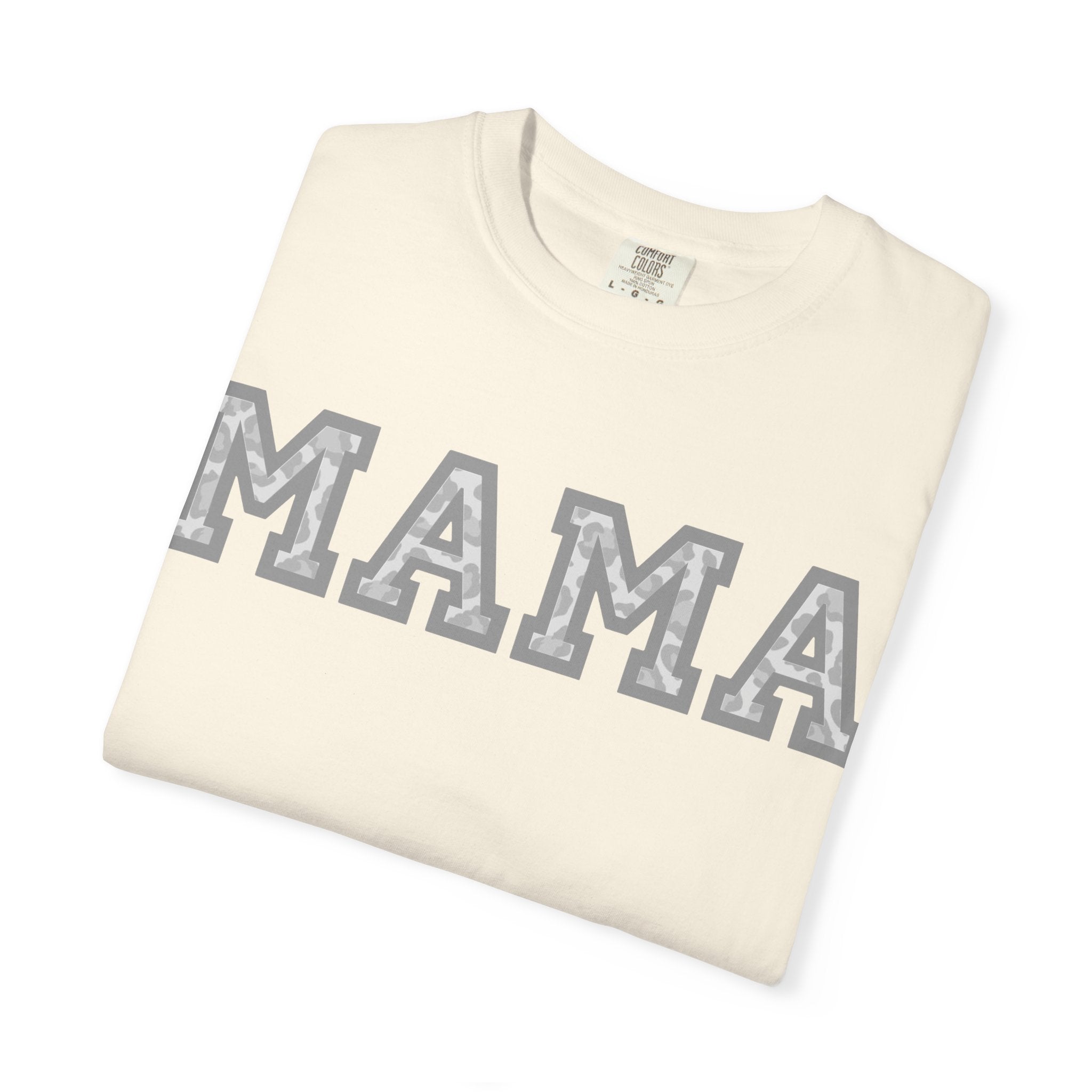 Mama Graphic T-Shirt Vintage Varsity Mom Tee for Mother's Day & Everyday
