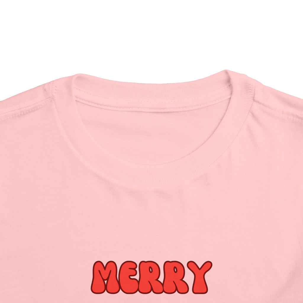 Merry Christmas Penguin Toddler Tee