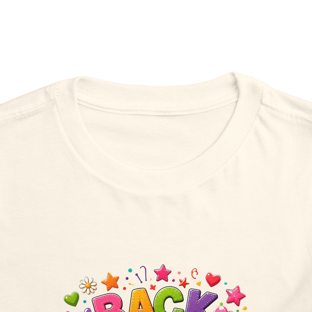 Back to School Toddler Tee – Cute Kawaii School Supplies Graphic