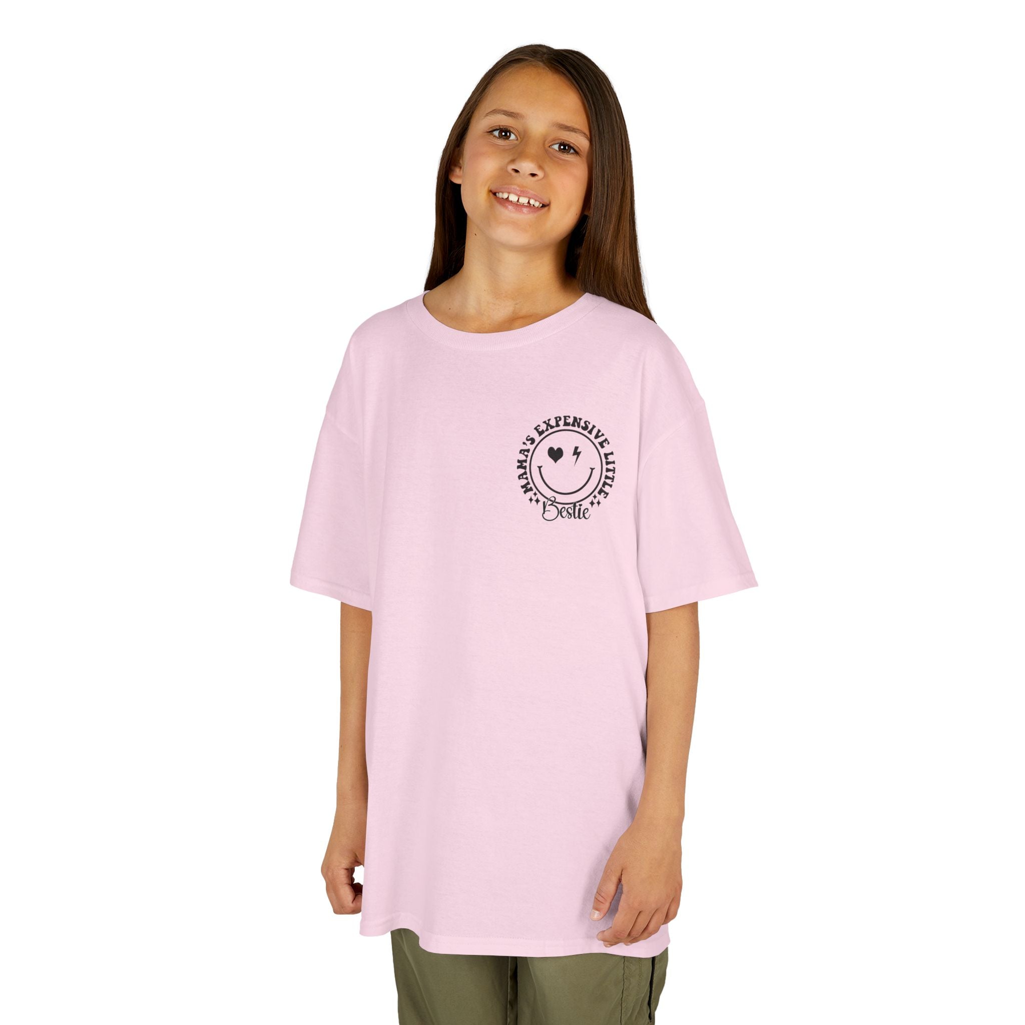 Kids Tee — "Mama’s Expensive Little Bestie" Graphic Shirt