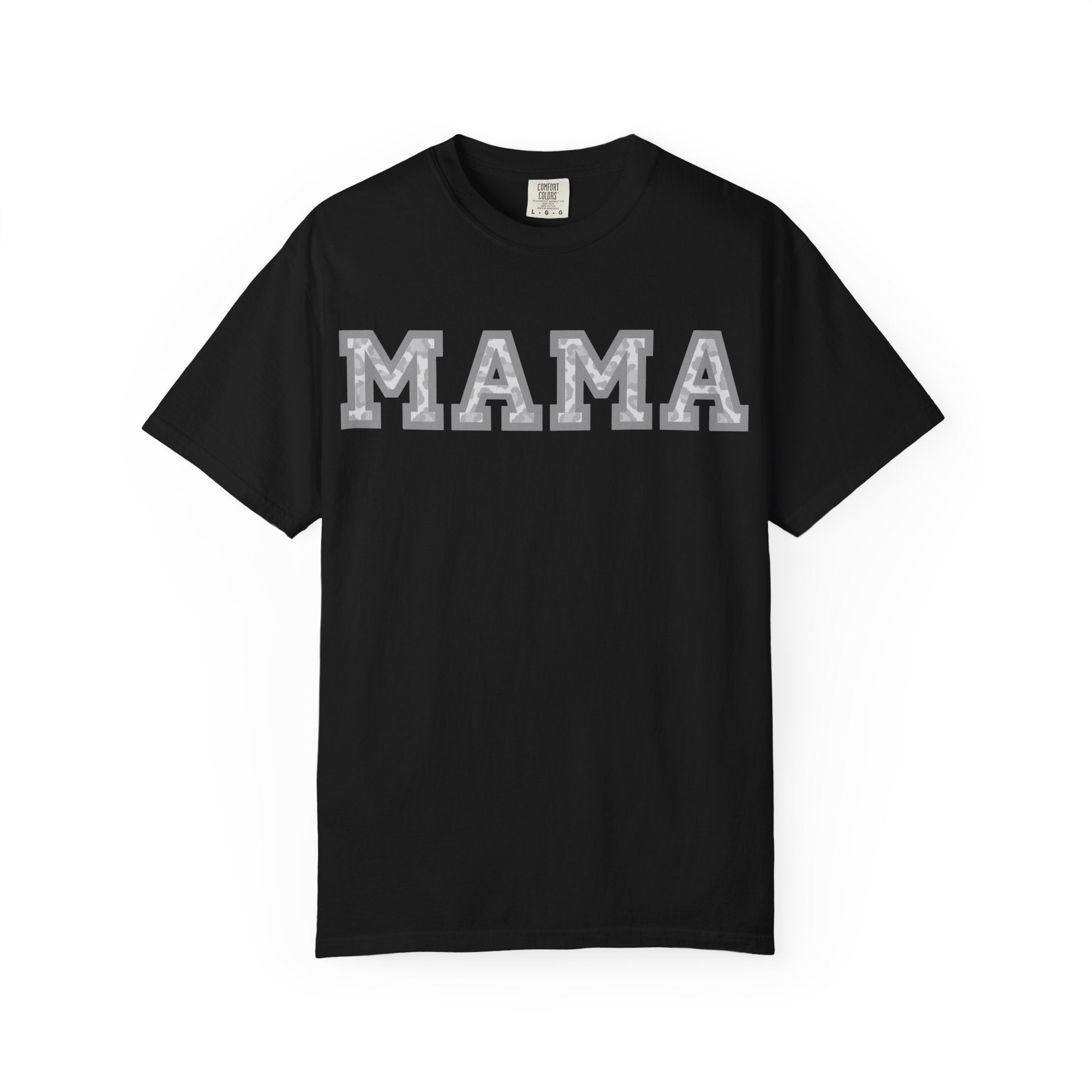 Mama Graphic T-Shirt Vintage Varsity Mom Tee for Mother's Day & Everyday