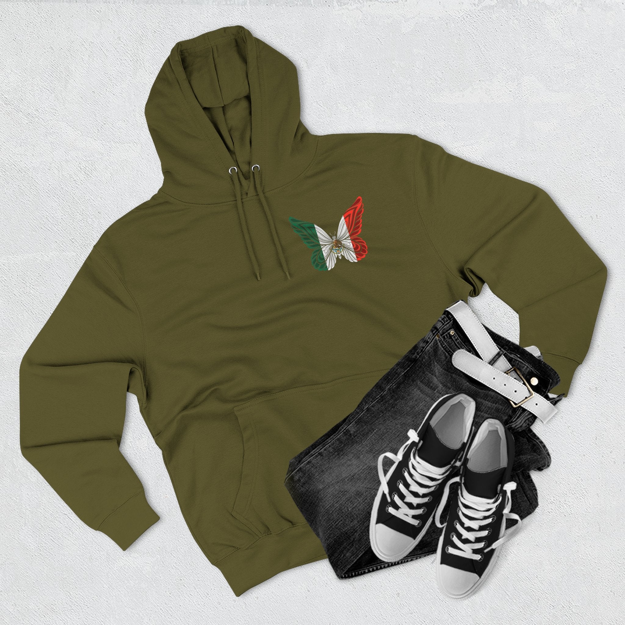 Viva Mexico Butterfly Hoodie