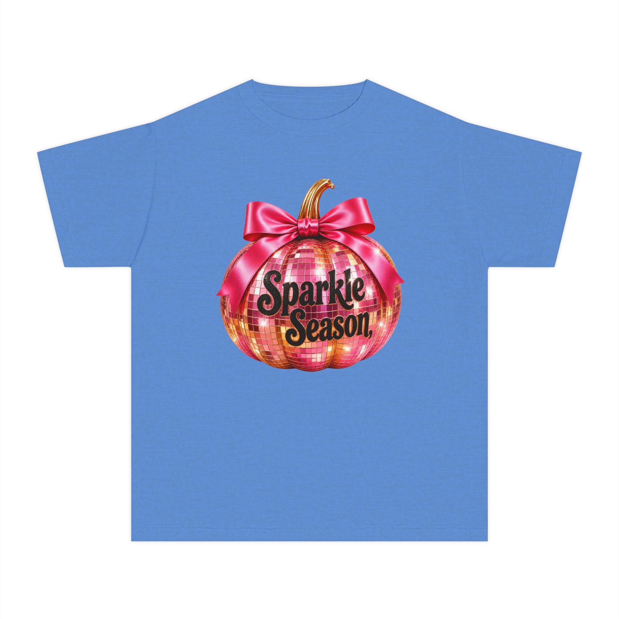 Sparkle Season Pumpkin Youth T‑Shirt