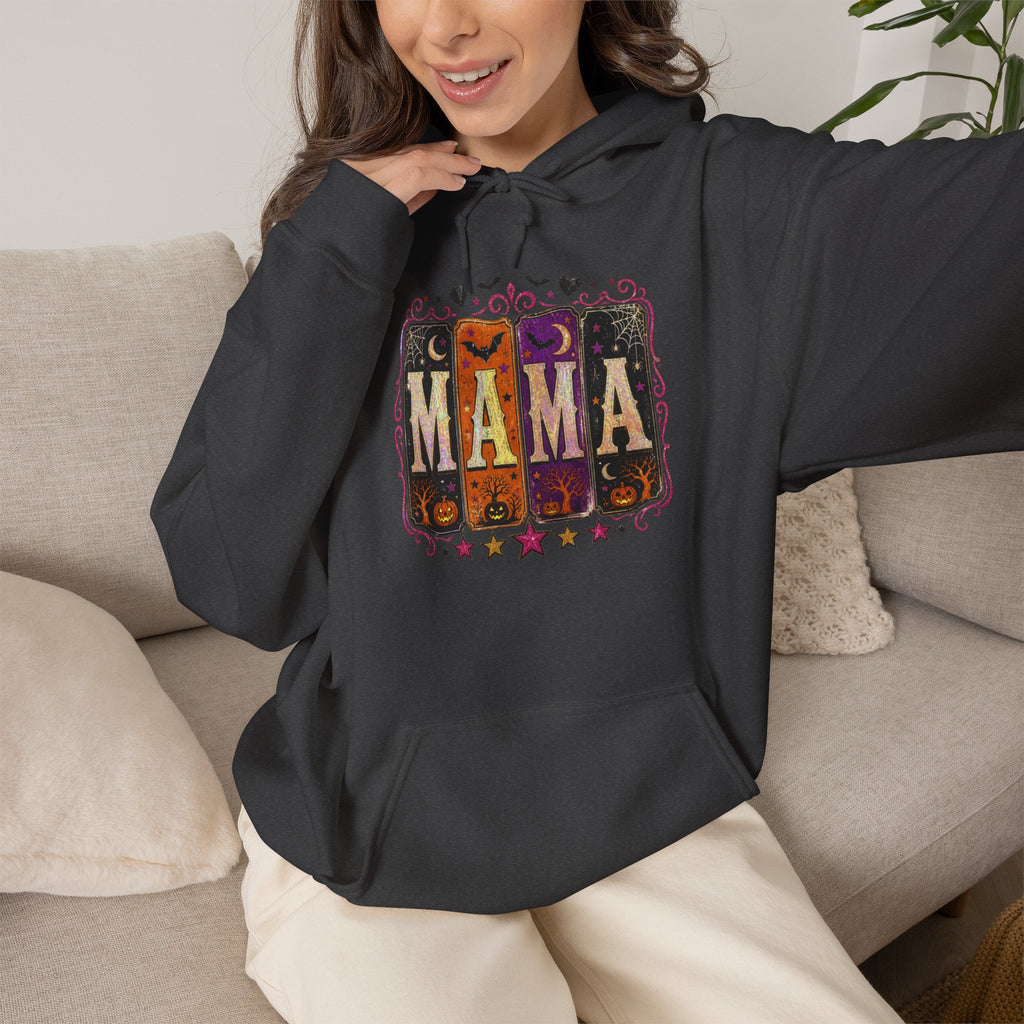 Mama Retro Hoodie — Vintage Letterpress Mother’s Day Sweatshirt